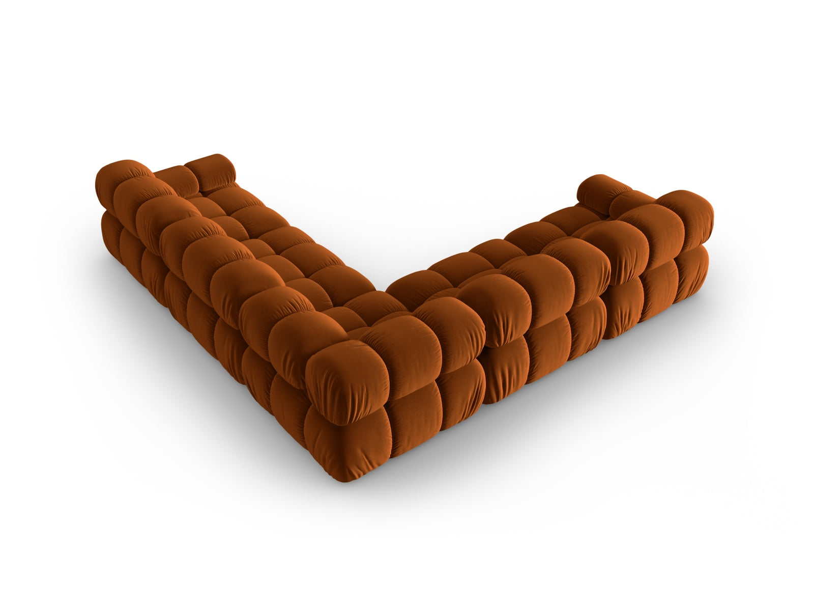 Erleben Sie das Bellis Velour Ecksofa von Micadoni – ein 5-Sitzer mit 282 cm, der modernen Komfort und zeitloses Design vereint.
