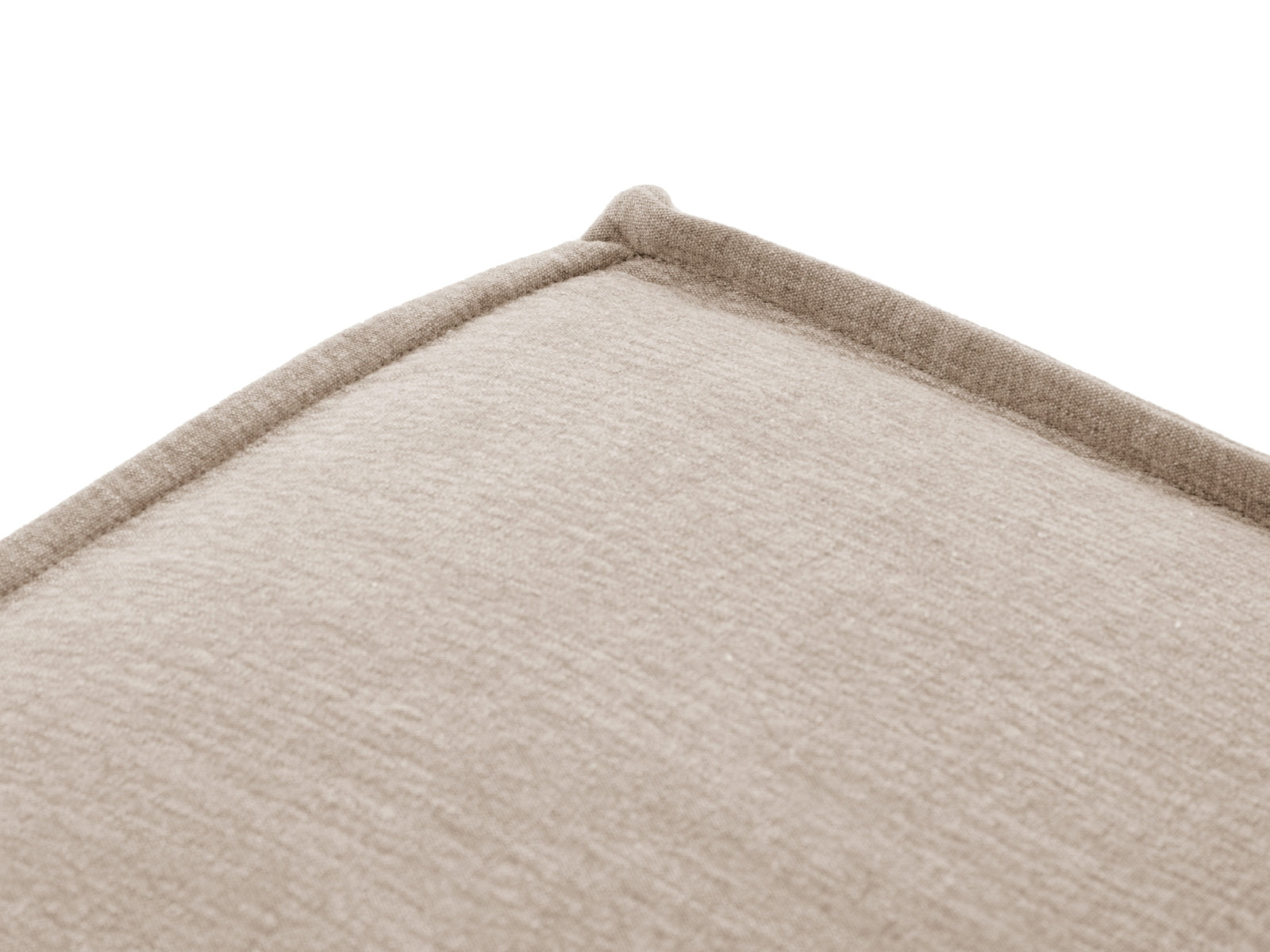 Milton Pouf Cover  in Sand präsentiert im Onlineshop von KAQTU Design AG. Sofa-Zubehör ist von Micadoni