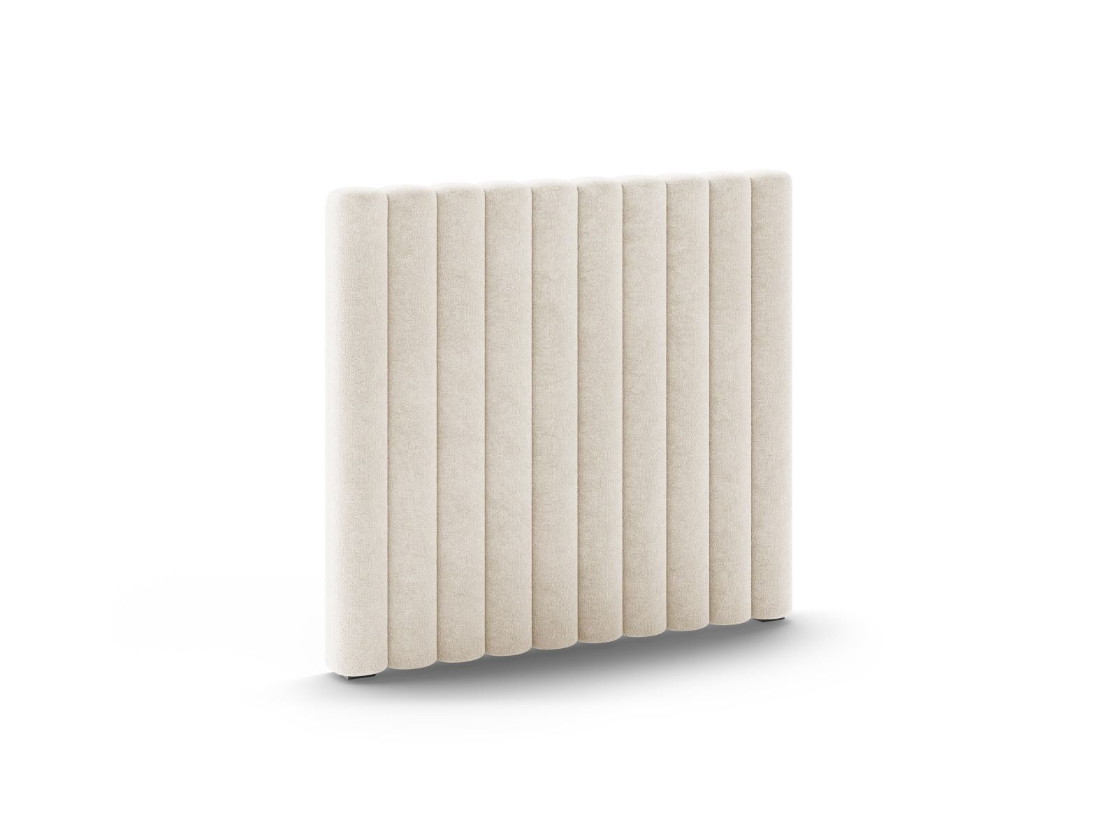 Elegantes Kopfteil Mistero in sanftem Light Beige, ideal für stilvolle Schlafzimmergestaltung. Hochwertige Verarbeitung von Micadoni.