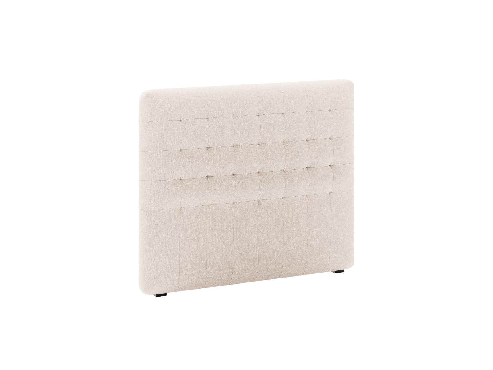 Elegantes Kopfteil Nova 120cm in stilvollem Beige-Liberty, ideal für moderne Schlafzimmer, erhältlich bei KAQTU Design AG.