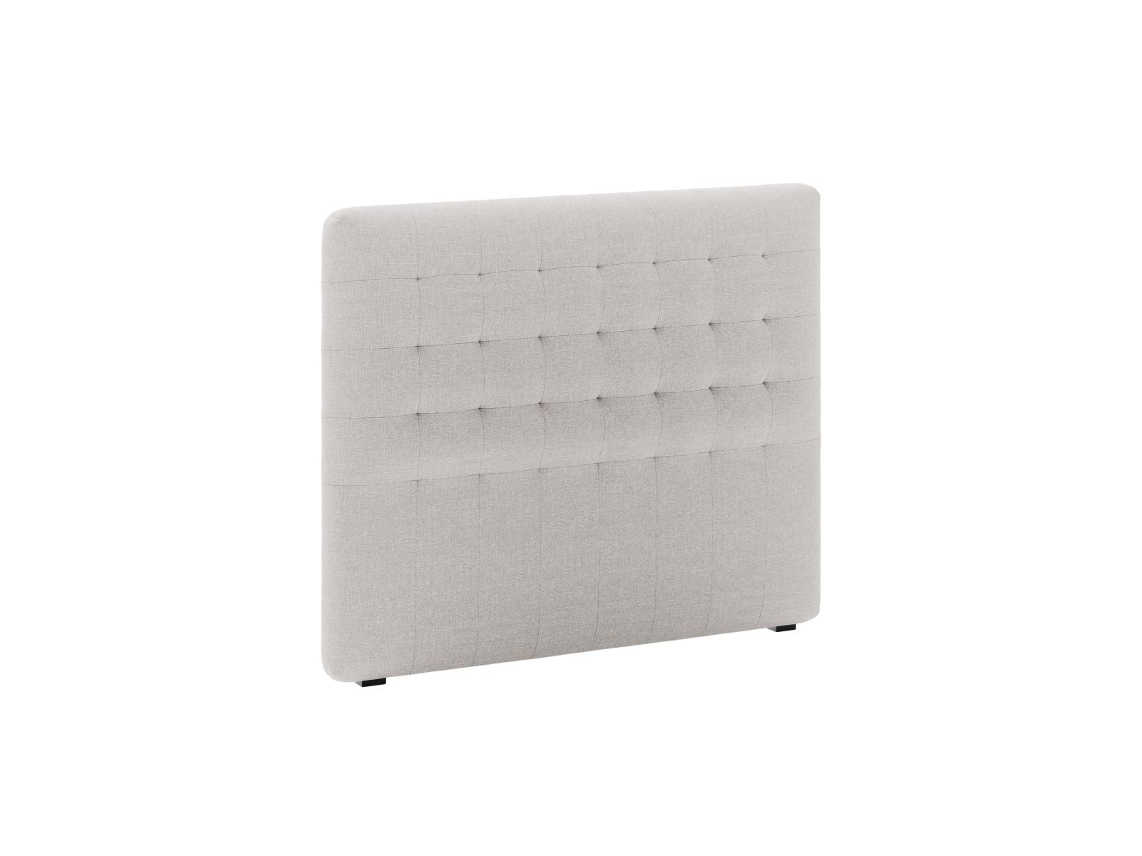 Elegantes Kopfteil Nova 120cm in hellem Grau, ideal für stilvolle Schlafzimmergestaltung. Hochwertige Verarbeitung von Micadoni.