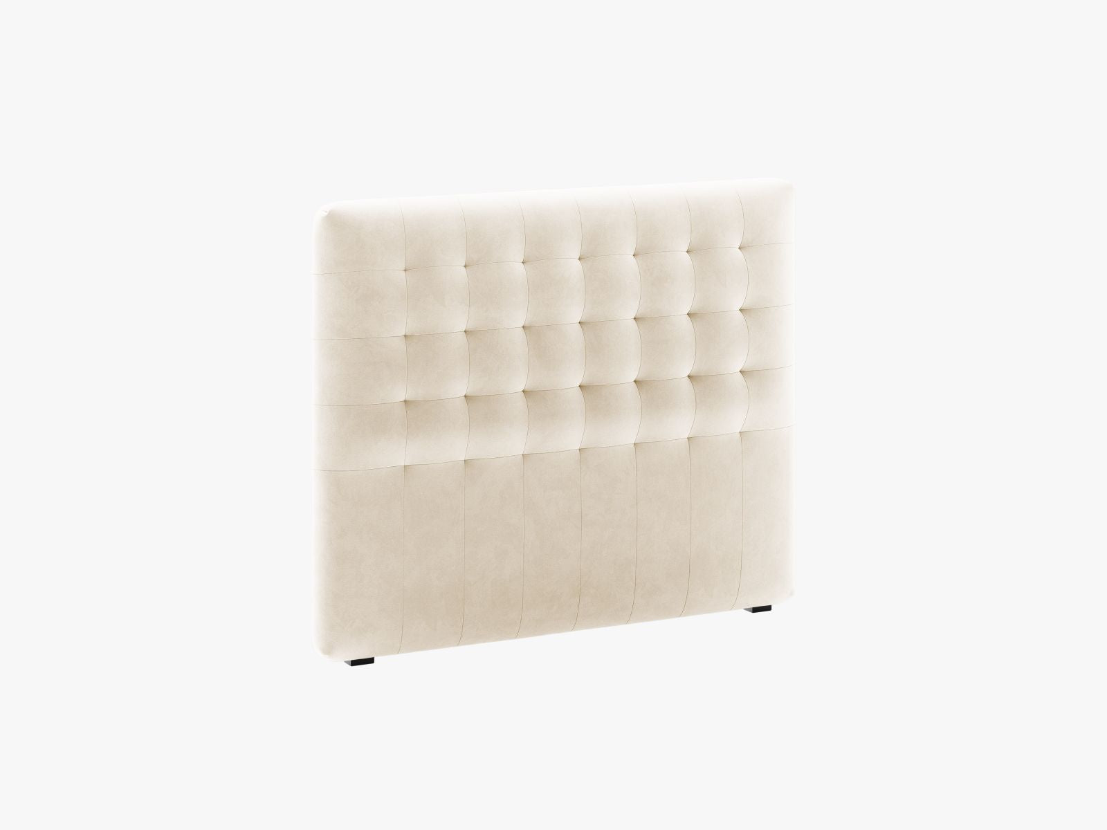 Elegantes Kopfteil Nova 120cm in sanftem Beige, ideal für stilvolle Schlafzimmergestaltung. Hochwertige Verarbeitung von Micadoni.