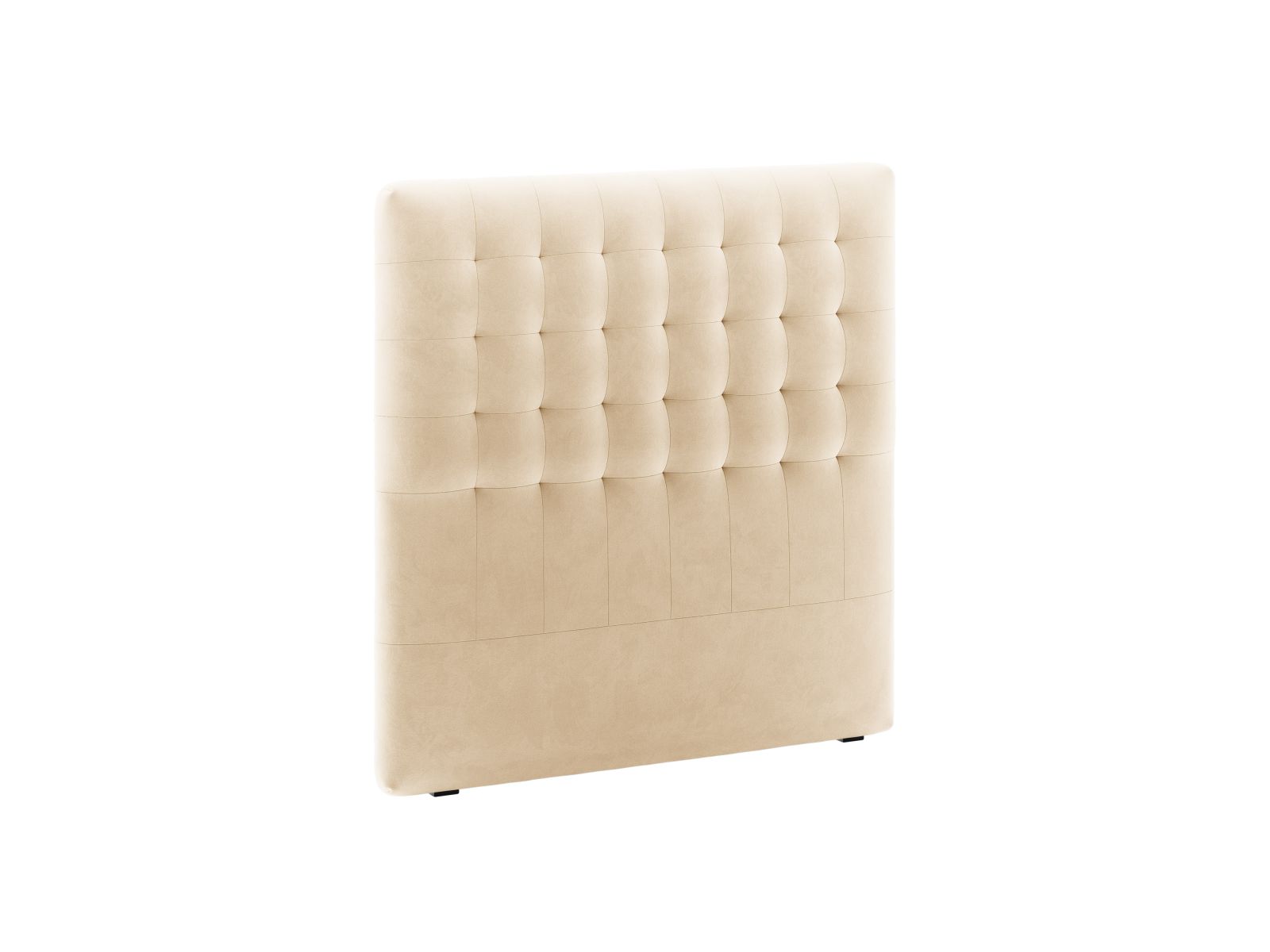Stilvolles Kopfteil Nova 120cm in zartem Nude, perfekt für moderne Schlafzimmer. Hochwertige Materialien und edles Design von Micadoni.