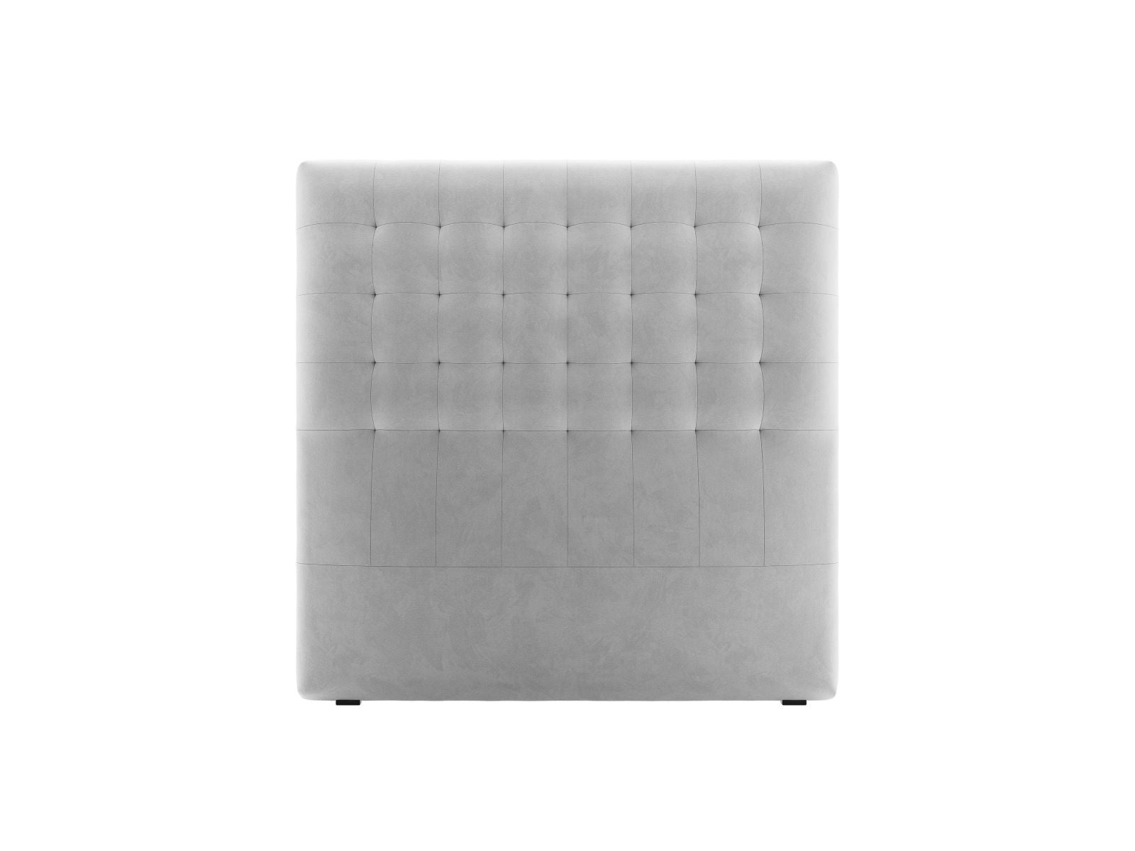 Elegantes Kopfteil Nova 120cm in stilvollem Grau, ideal für ein modernes Schlafzimmer. Hochwertige Verarbeitung von Micadoni.
