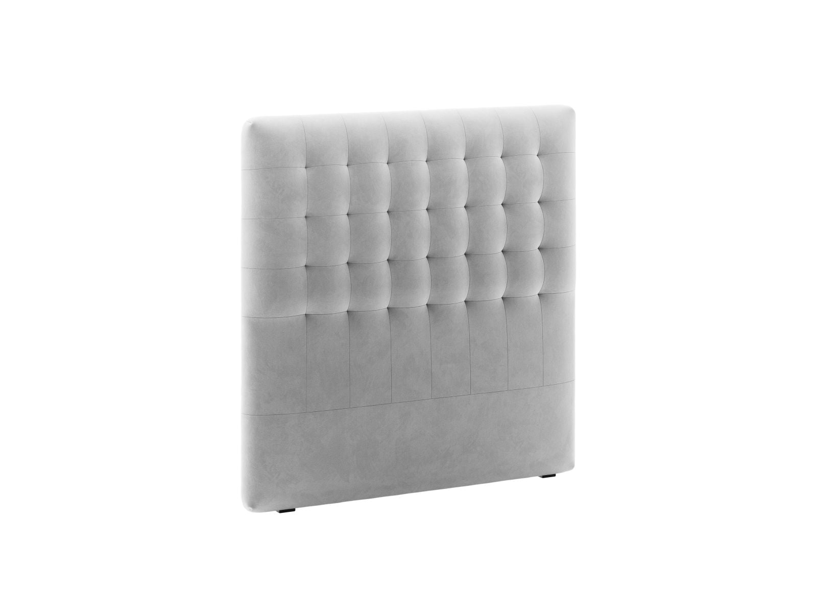 Stilvolles Kopfteil Nova 120cm in edlem Grau, perfekt für zeitgemäße Schlafzimmergestaltung. Hochwertige Materialien von Micadoni.