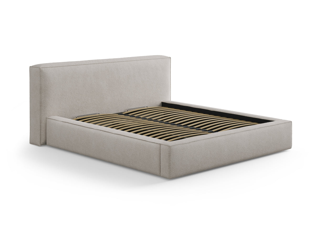 Olivia Boucle Headboard in Dark Beige-LEGEND präsentiert im Onlineshop von KAQTU Design AG. Kopfteile ist von Micadoni