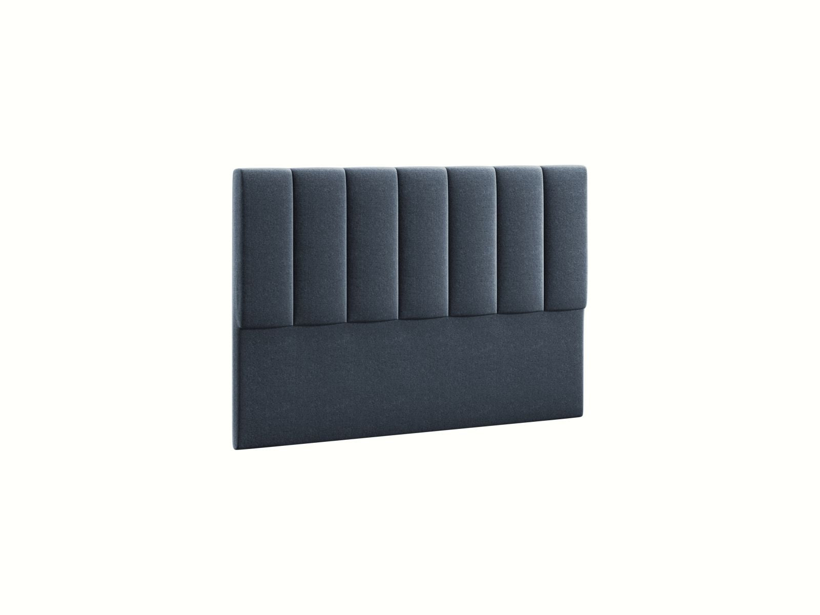 Stilvolles Kopfteil Marl in 140 cm Breite, in edlem Navy Blue, perfekt für eine zeitgemäße Schlafzimmeratmosphäre von Micadoni.