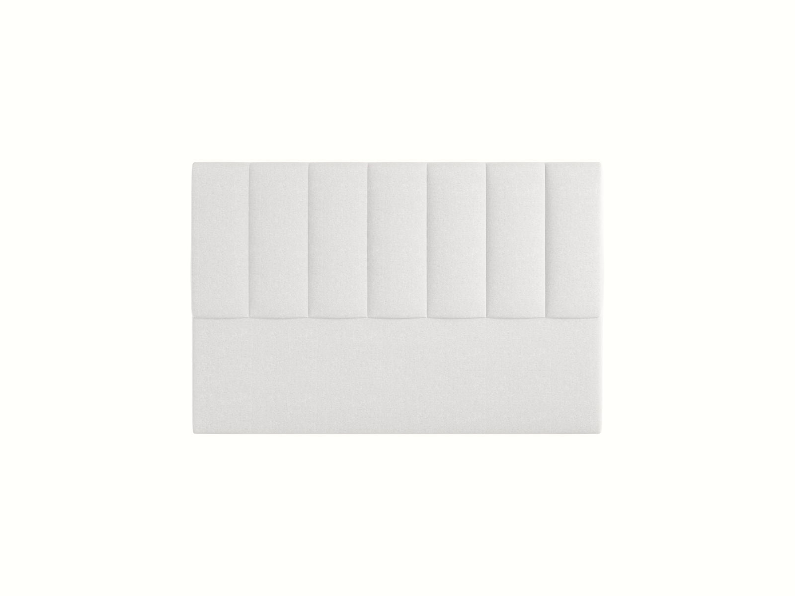 Elegantes Kopfteil Marl in 140 cm Breite, modernes Silver-Eden Design, ideal für stilvolle Schlafzimmerakzente von Micadoni.