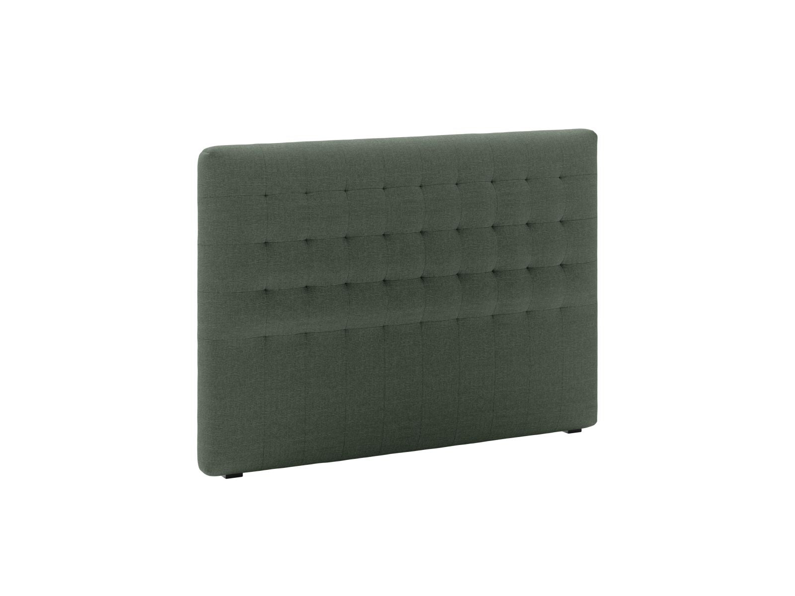 Elegantes Kopfteil Nova in Moss Green-Liberty, 140 cm breit, ideal für stilvolle Schlafzimmergestaltung von Micadoni.