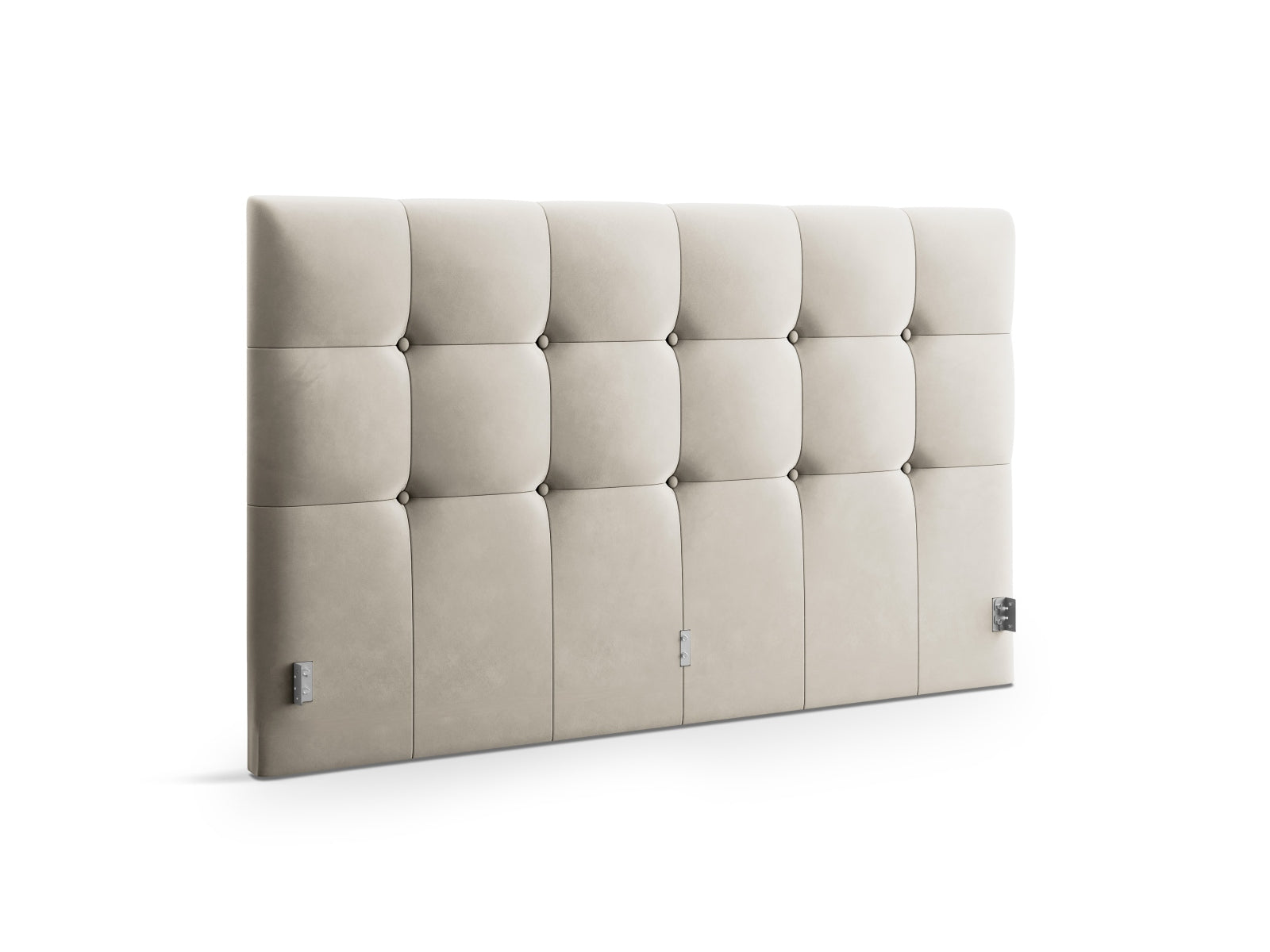 Phaedra Velour Headboard  in Dark Beige präsentiert im Onlineshop von KAQTU Design AG. Zubehör Bett ist von Micadoni
