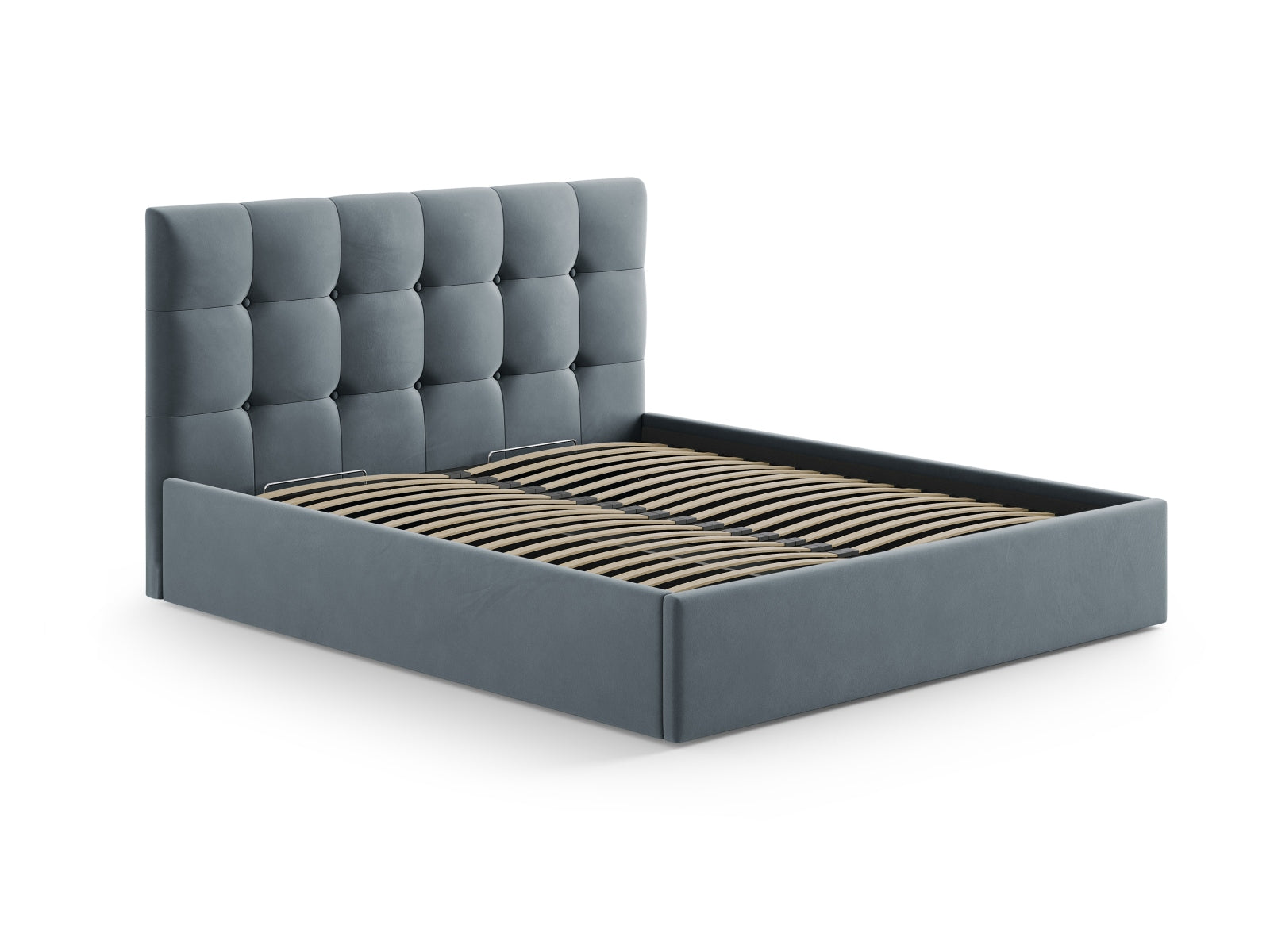 Phaedra Velour Headboard  in Light Blue präsentiert im Onlineshop von KAQTU Design AG. Zubehör Bett ist von Micadoni
