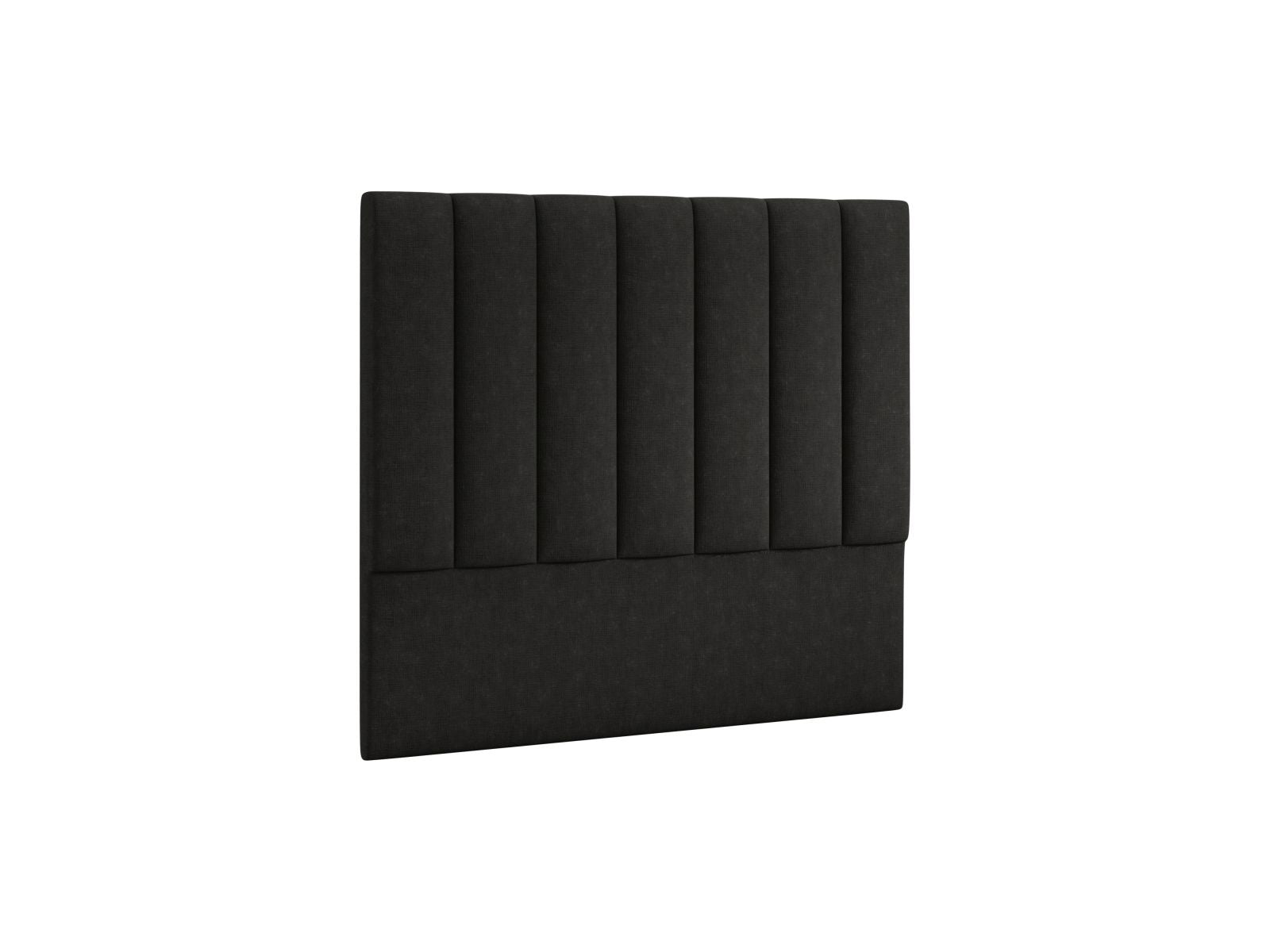 Elegantes Kopfteil Marl in 140 cm Breite, stilvolles Design in Black-Liberty, ideal für moderne Schlafzimmer von Micadoni.