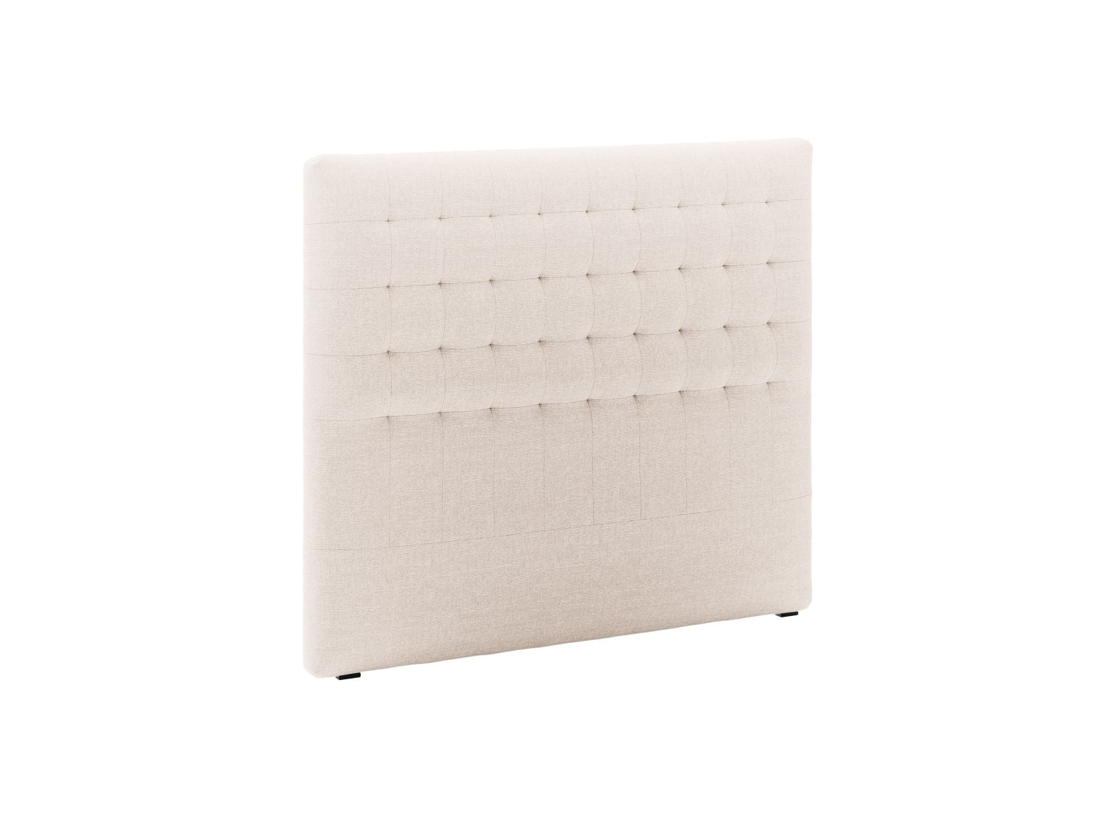 Stilvolles Kopfteil Nova in sanftem Beige, 140 cm breit, perfekt für moderne Schlafzimmer. Hochwertige Materialien von Micadoni.