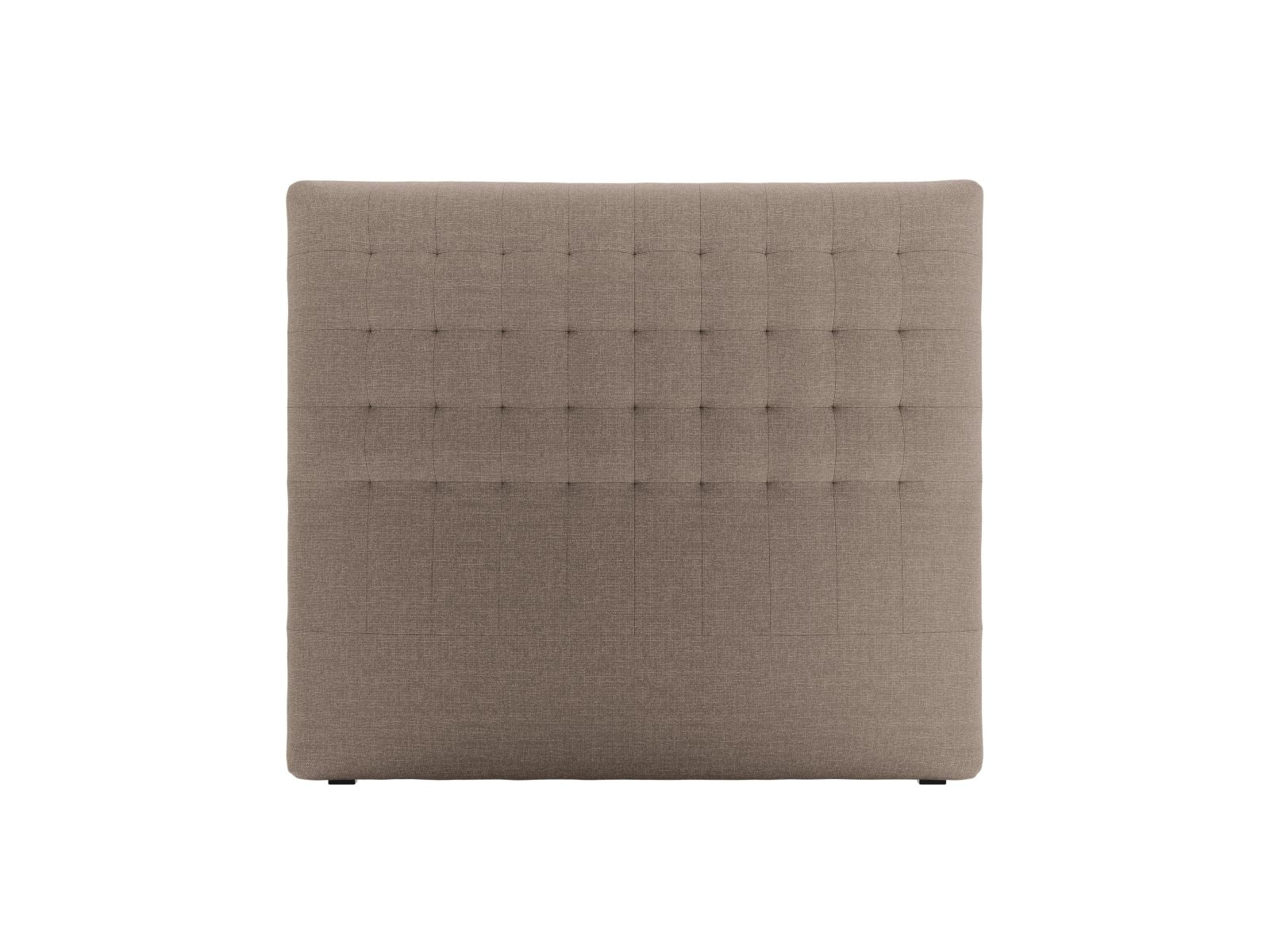 Elegantes Kopfteil Nova von Micadoni, 140 cm, in modernem Cappuccino-Liberty Design, perfekt für stilvolle Schlafzimmerakzente.