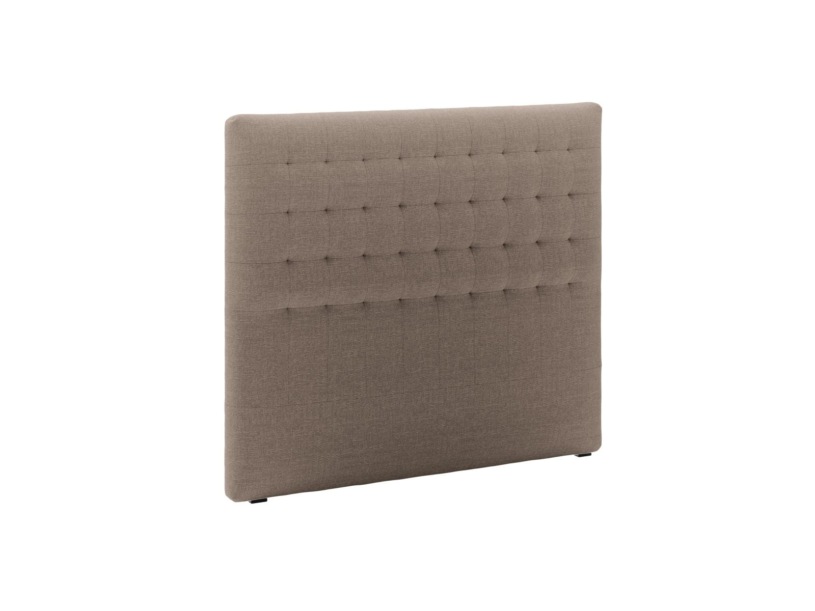 Stilvolles Kopfteil Nova von Micadoni, 140 cm, in edlem Cappuccino-Liberty Design, ideal für eine moderne Schlafzimmergestaltung.