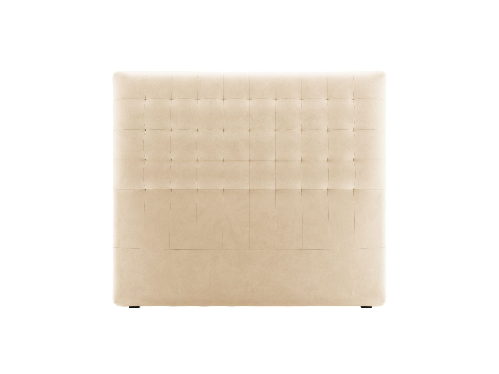 Elegantes Kopfteil Nova in sanftem Nude, ideal für stilvolle Schlafzimmergestaltung. Hochwertige Verarbeitung von Micadoni.