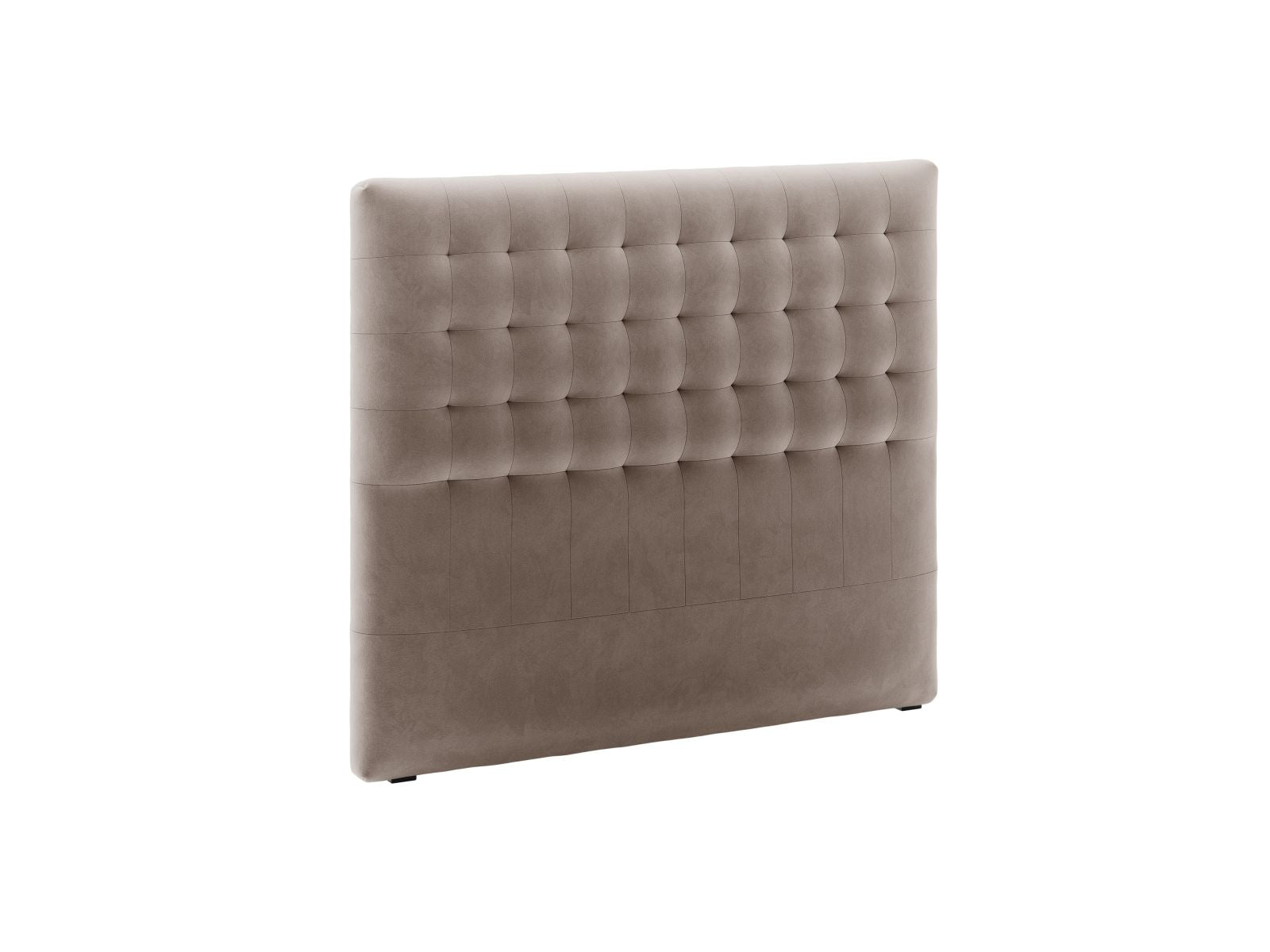 Stilvolles Kopfteil Nova in Warm Grey, 140 cm, perfekt für moderne Schlafzimmer. Hochwertige Materialien und elegantes Design von Micadoni.