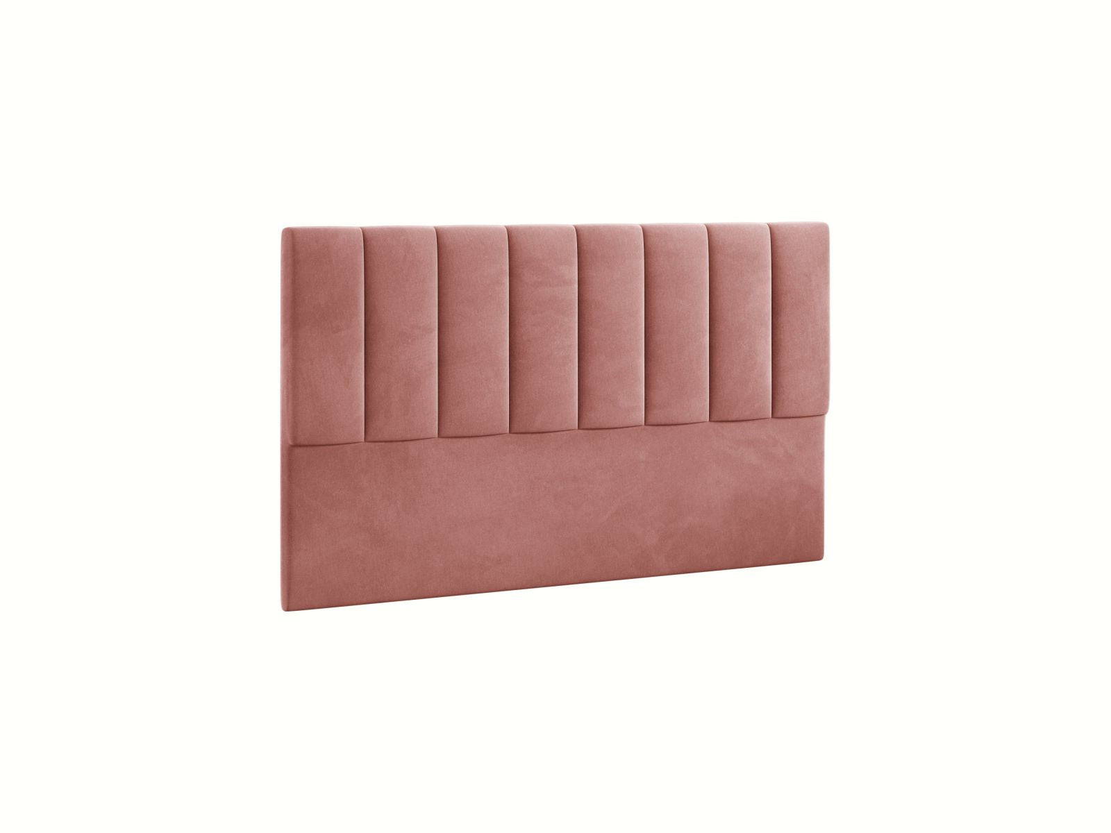 Stylisches Kopfteil Marl in luxuriösem Pink-Magic Velvet, 160 cm breit, perfekt für ein trendbewusstes Schlafzimmer von Micadoni.