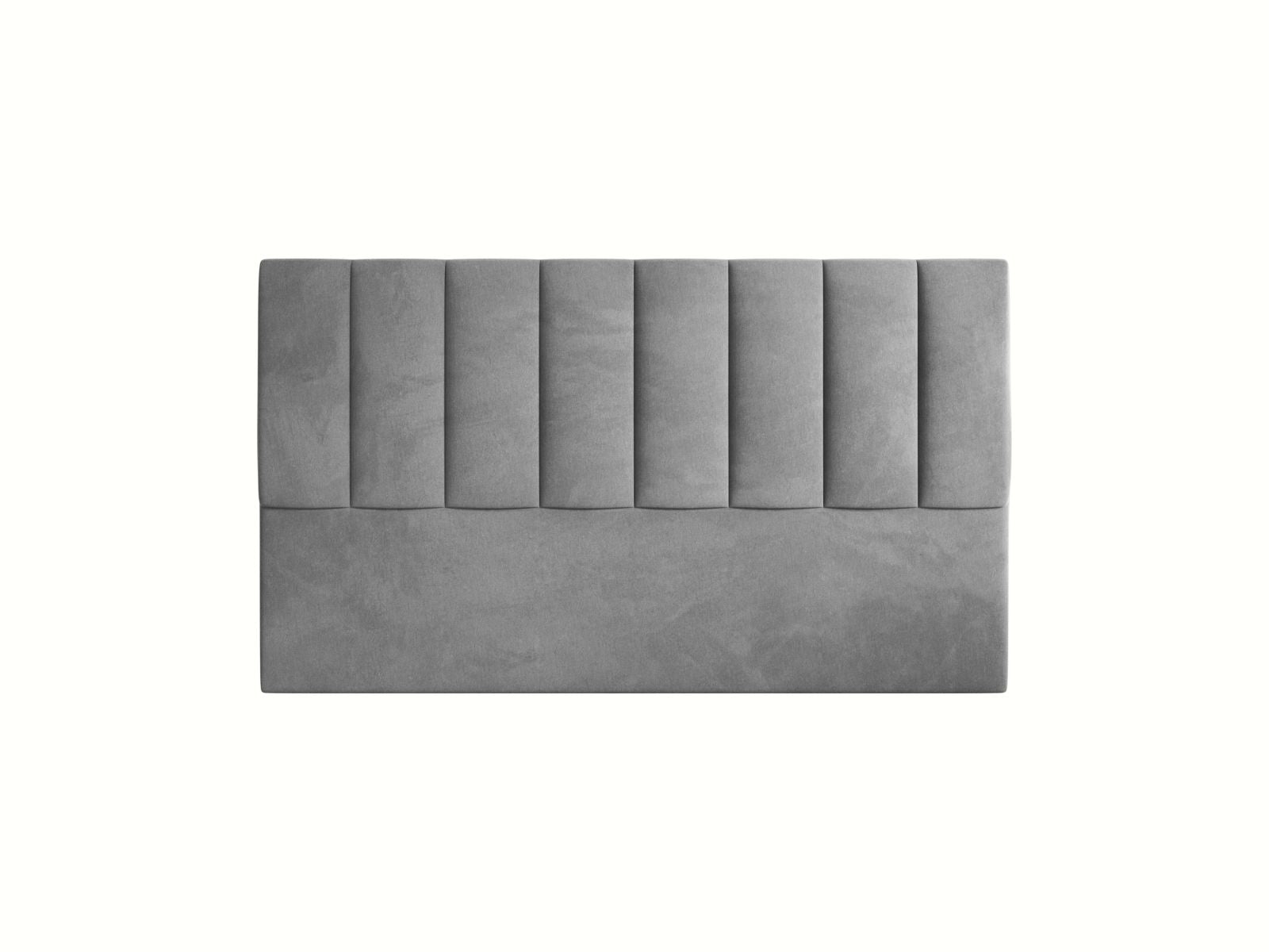 Elegantes Kopfteil Marl in 160 cm Breite aus hochwertigem Dark Grey-Magic Velvet, ideal für ein modernes und stilvolles Schlafzimmerdesign.