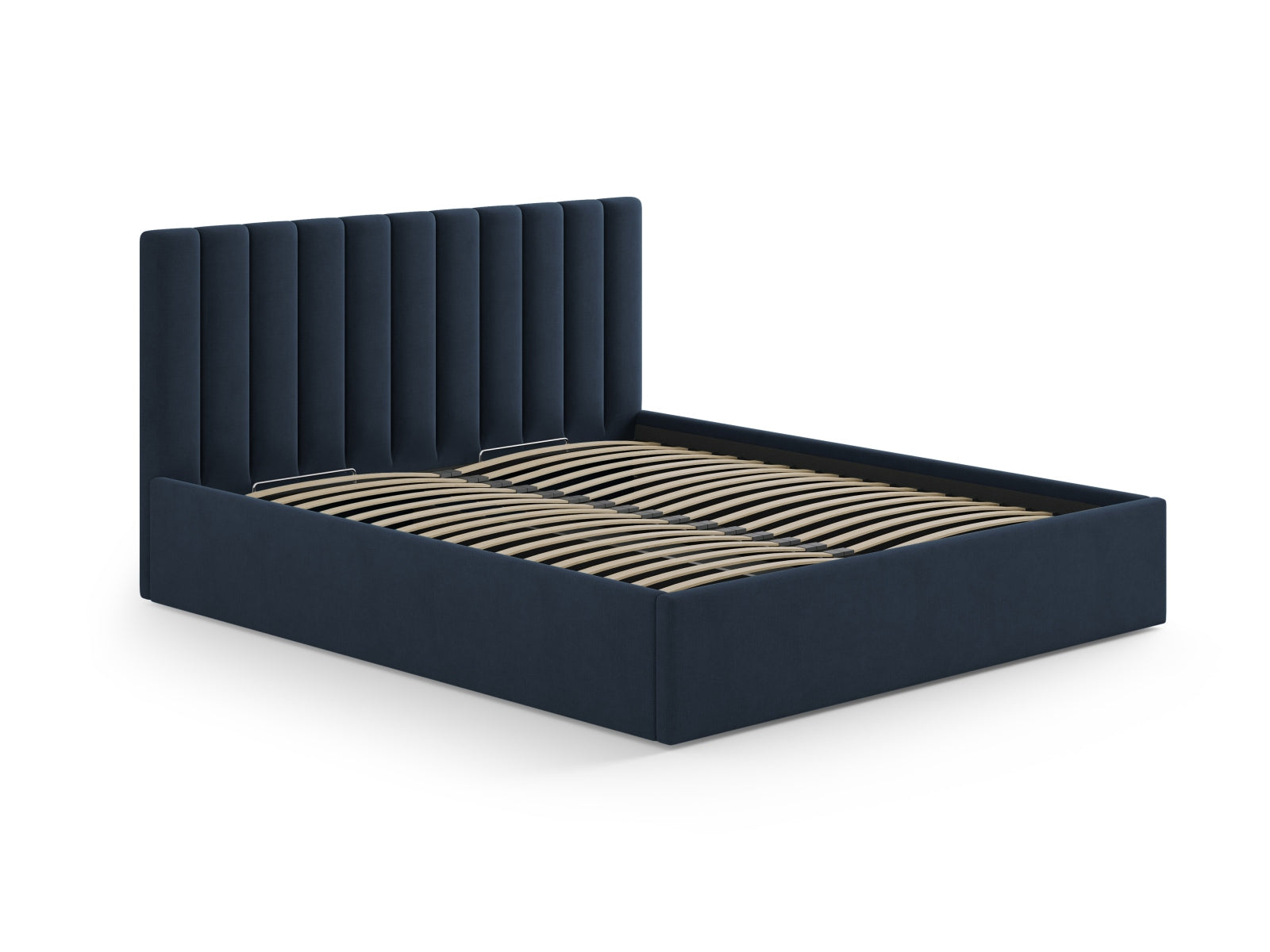 Stilvolles Kopfteil Allison in Royal Blue, 170 cm, von Micadoni – perfektes Highlight für Ihr modernes Schlafzimmer.