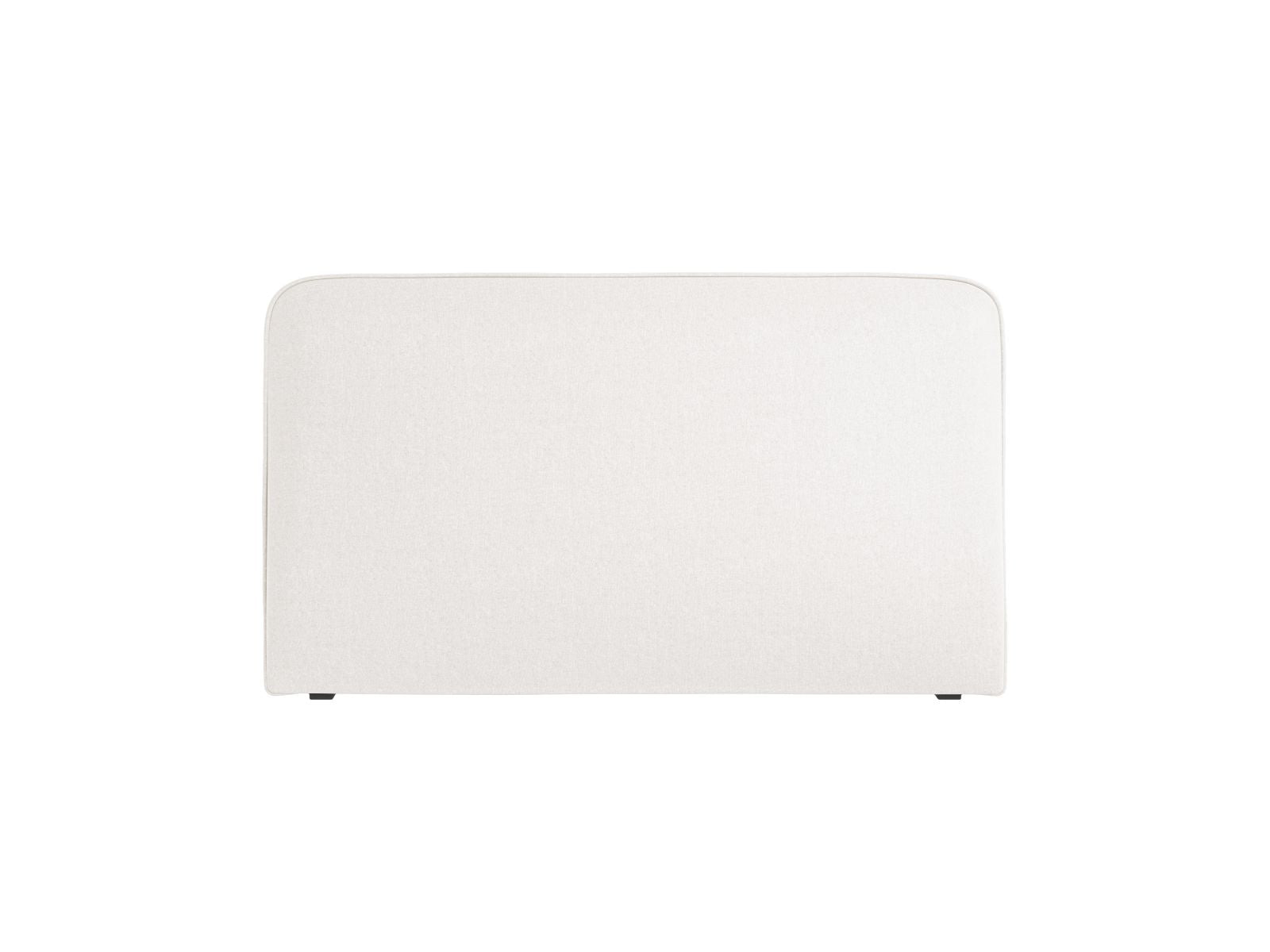 Elegantes Kopfteil Jamie in sanftem Beige, 160 cm breit, ideal für ein modernes Schlafzimmerdesign von Micadoni.