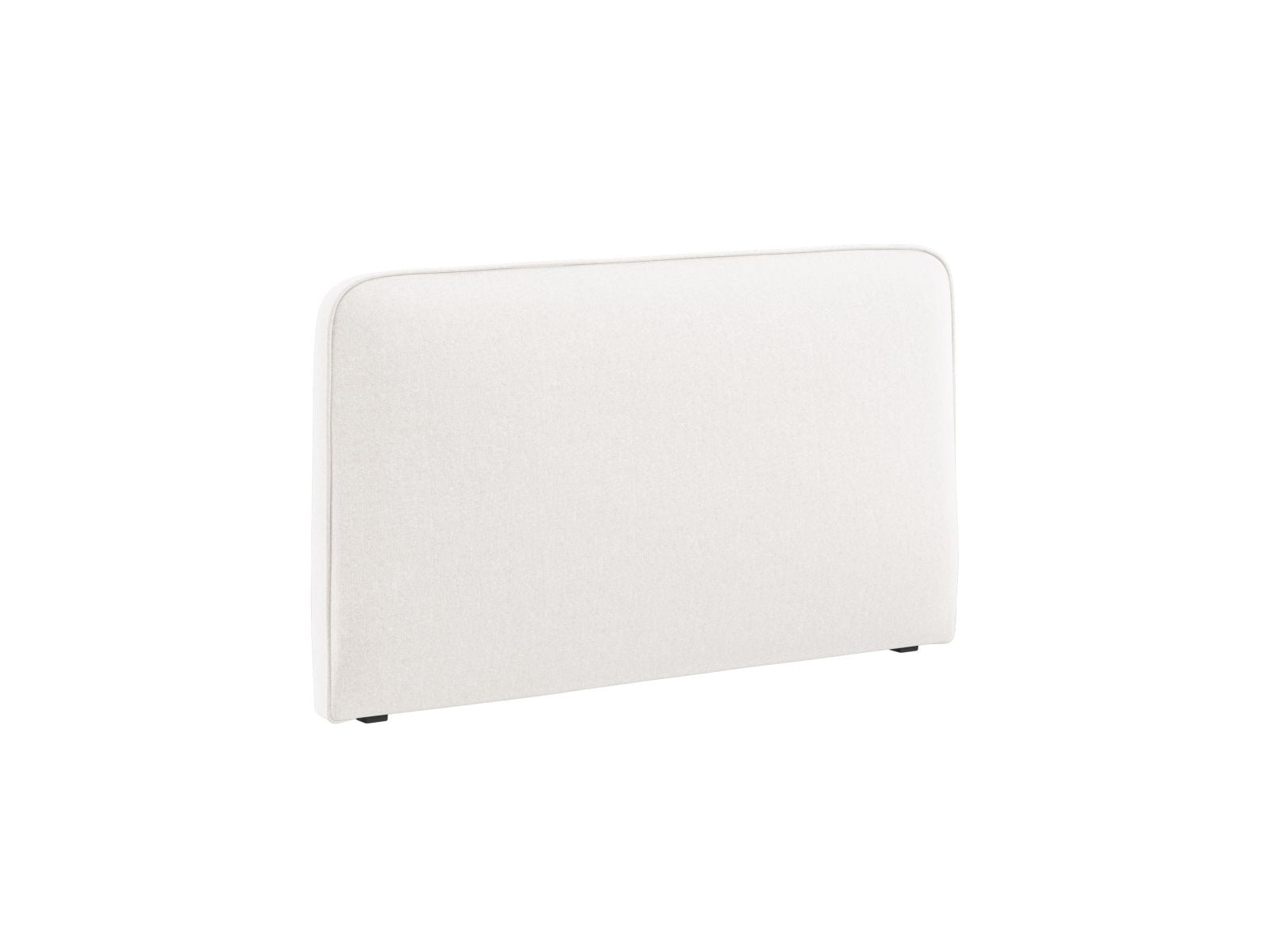 Stilvolles Kopfteil Jamie in zartem Beige, 160 cm, perfekt für ein zeitgemäßes Schlafzimmerambiente von Micadoni.