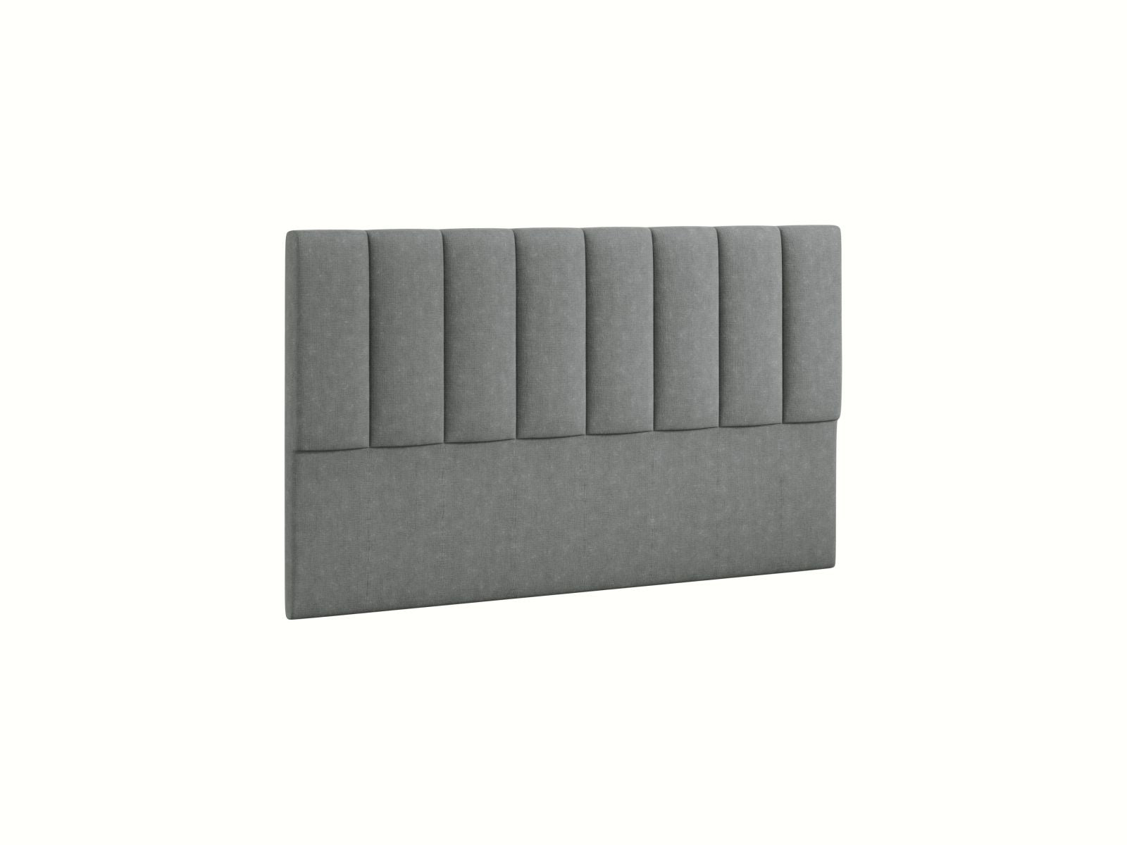 Elegantes Kopfteil Marl in 160 cm Breite, stilvolles Design in Grau, ideal für moderne Schlafzimmer, von Micadoni.
