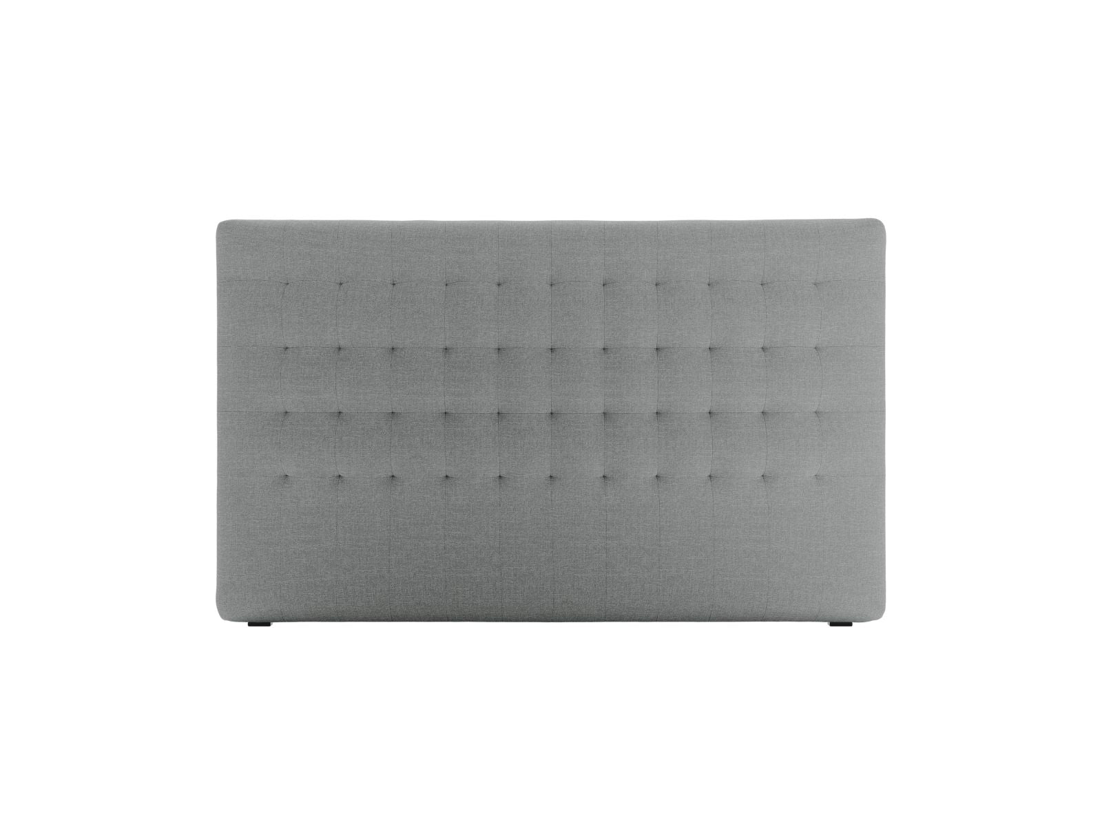 Elegantes Kopfteil Nova mit 160 cm Breite in Grey-Liberty, ideal für moderne Schlafzimmer und stilvolle Einrichtung von Micadoni.
