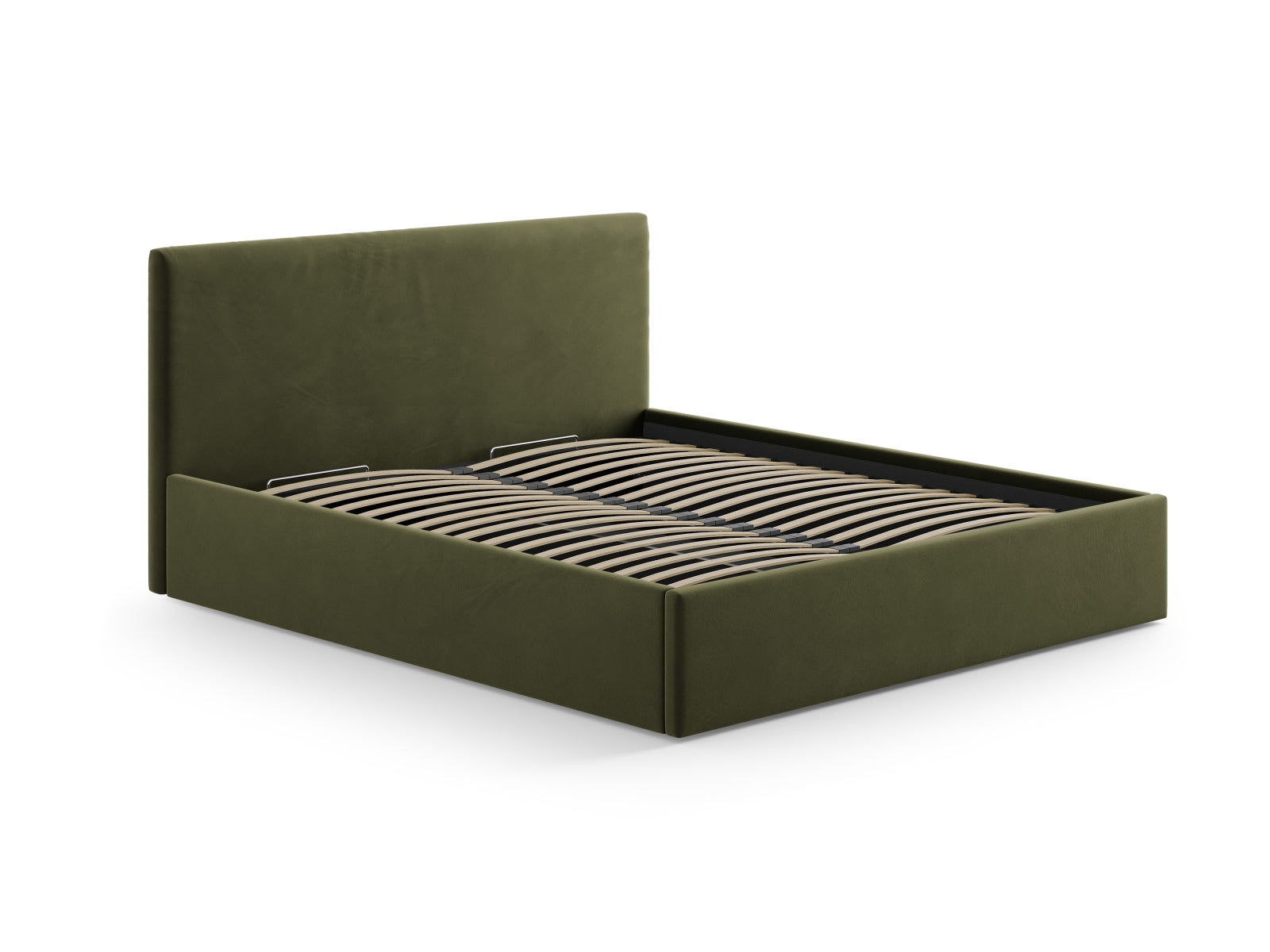 Remo Velour Headboard  in Green präsentiert im Onlineshop von KAQTU Design AG. Zubehör Bett ist von Micadoni
