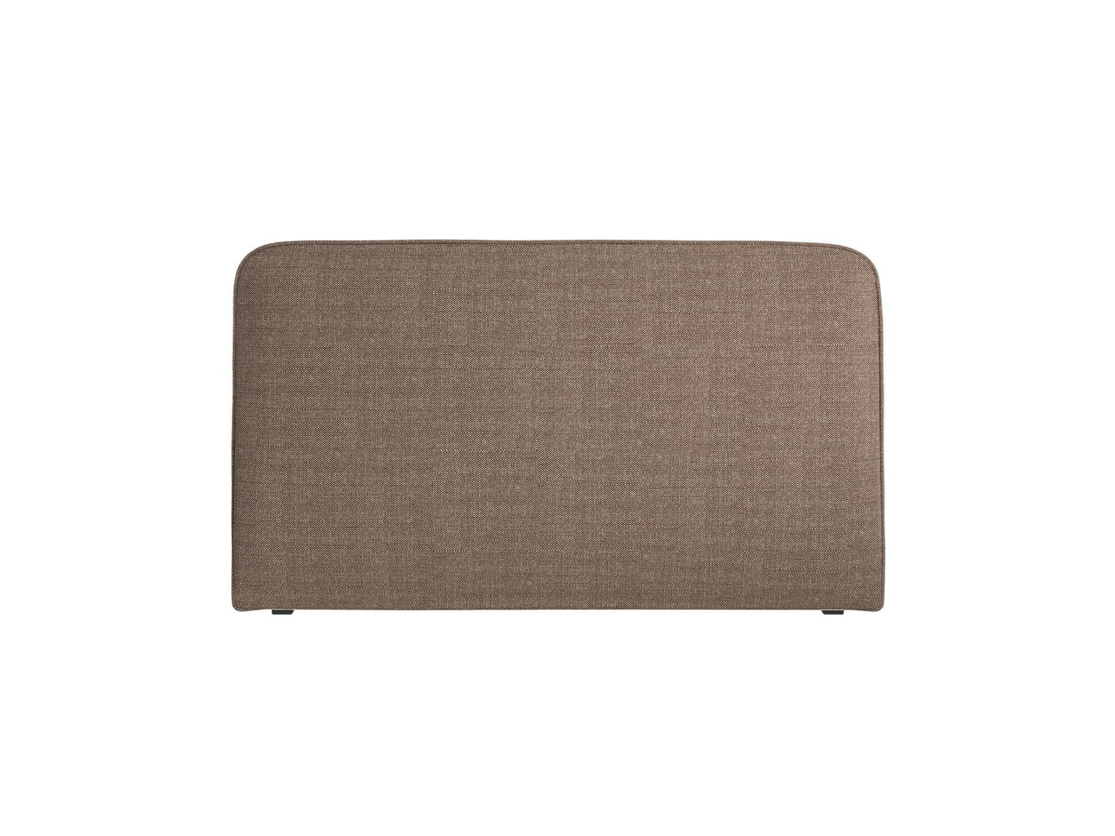 Elegantes Kopfteil Jamie in sanftem Beige, ideal für zeitgemäße Schlafzimmergestaltung. Hochwertige Verarbeitung von Micadoni.