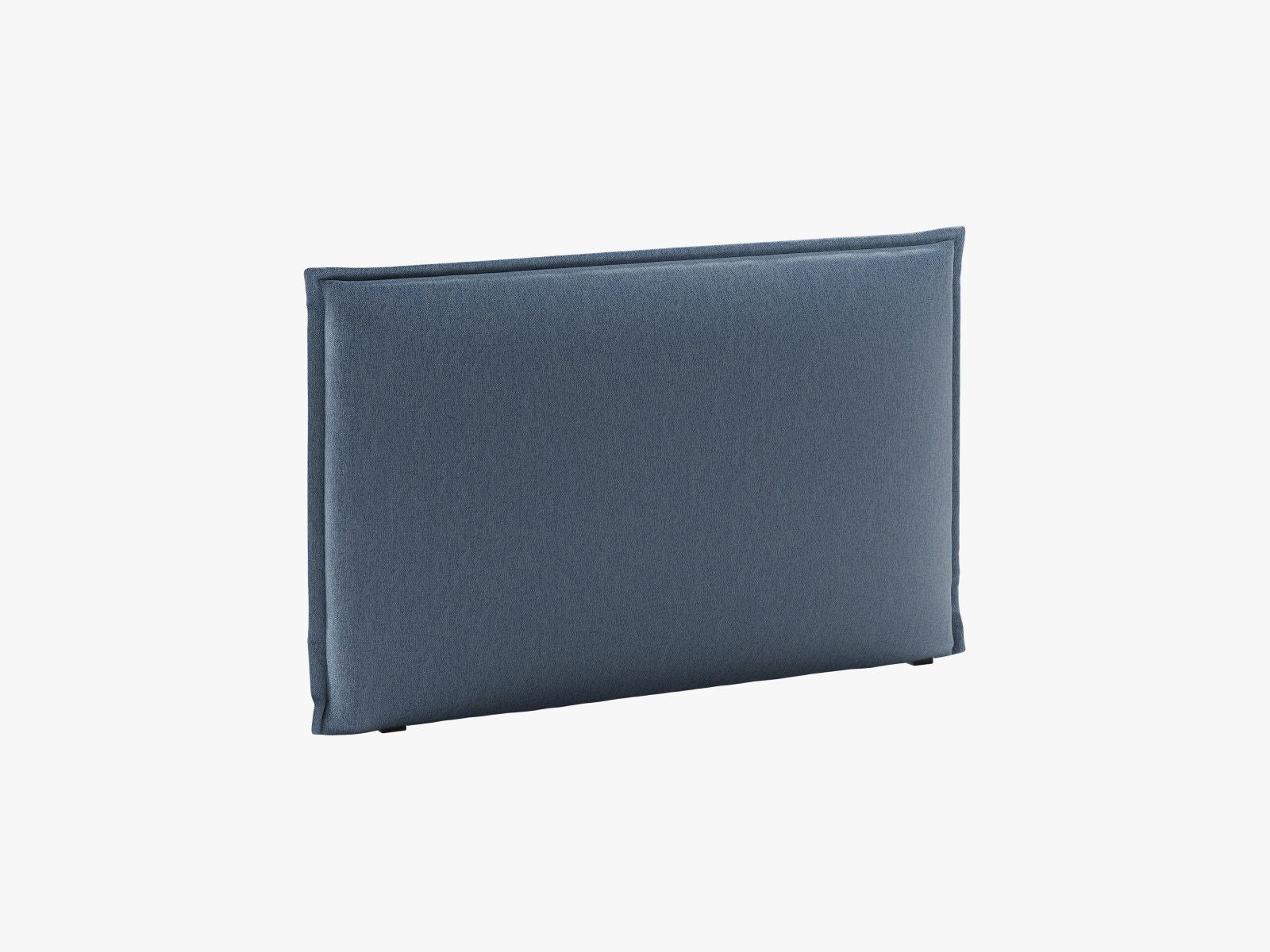 Elegantes Kopfteil Monica in tiefem Blau, 160 cm breit, ideal für zeitgemäße Schlafzimmergestaltung. Hochwertige Verarbeitung von Micadoni.