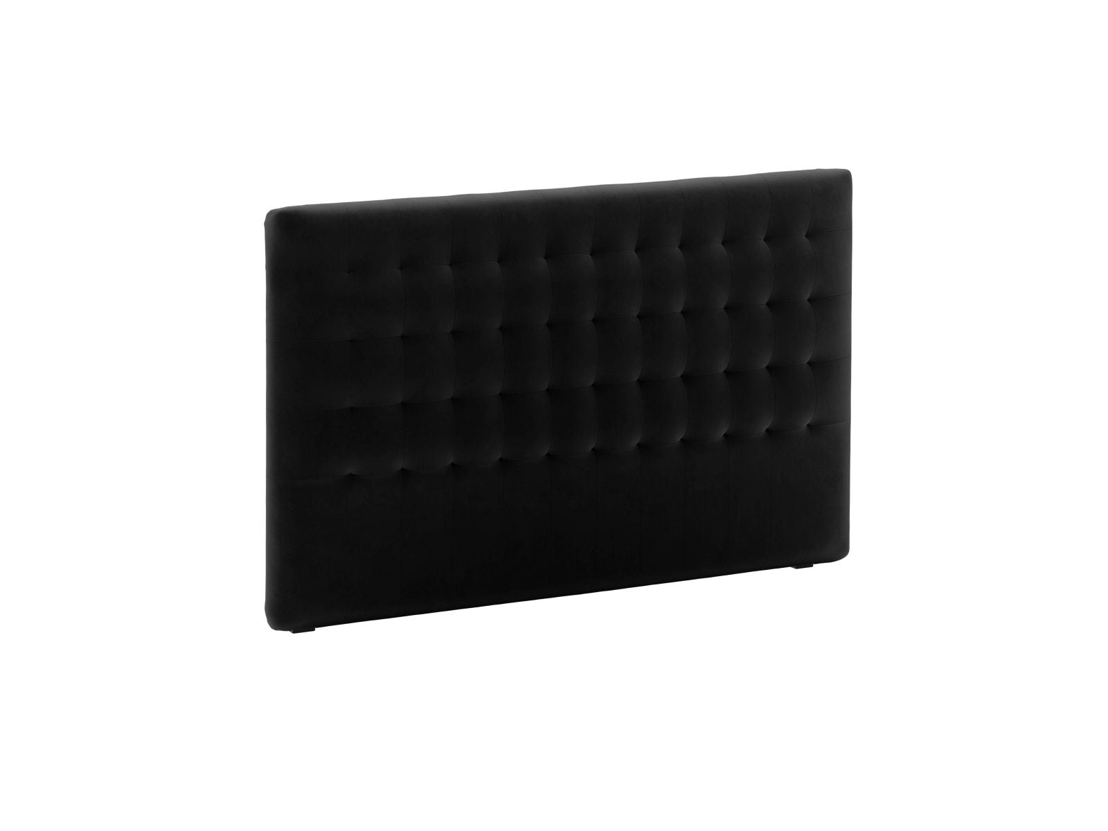 Elegantes Kopfteil Nova in 160 cm Breite, stilvolles Design in Schwarz, ideal für moderne Schlafzimmer, erhältlich bei KAQTU Design AG.