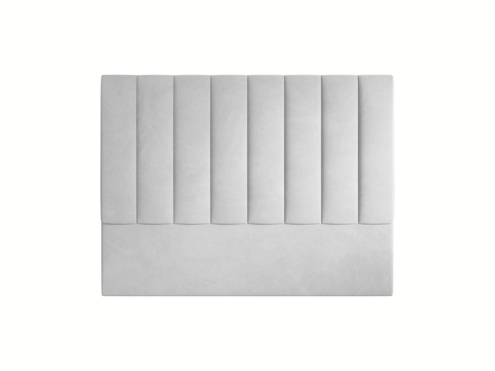 Kopfteil Marl 160cm in Light Grey-Magic Velvet präsentiert im Onlineshop von KAQTU Design AG. Kopfteile ist von Micadoni