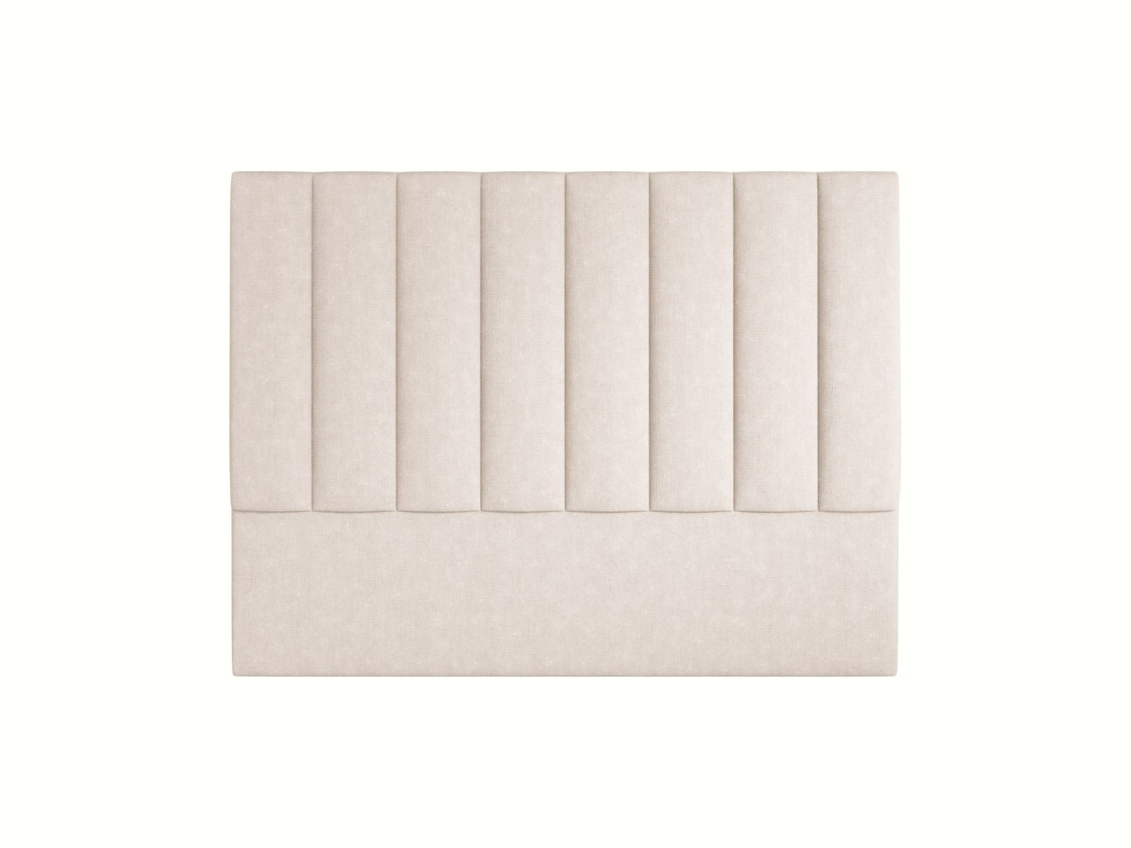 Elegantes Kopfteil Marl in 160 cm Breite, in hochwertigem Beige-Liberty, ideal für moderne Schlafzimmergestaltung und stilvolle Akzente.