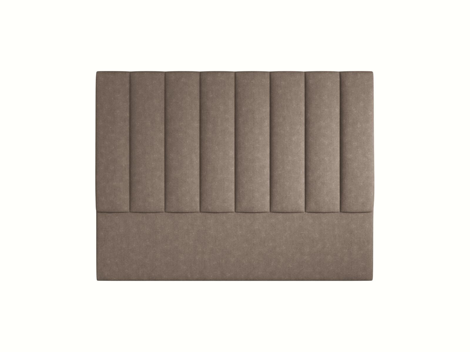 Elegantes Kopfteil Marl von Micadoni, 160 cm, in modernem Cappuccino-Liberty Design, perfekt für stilvolle Schlafzimmerakzente.