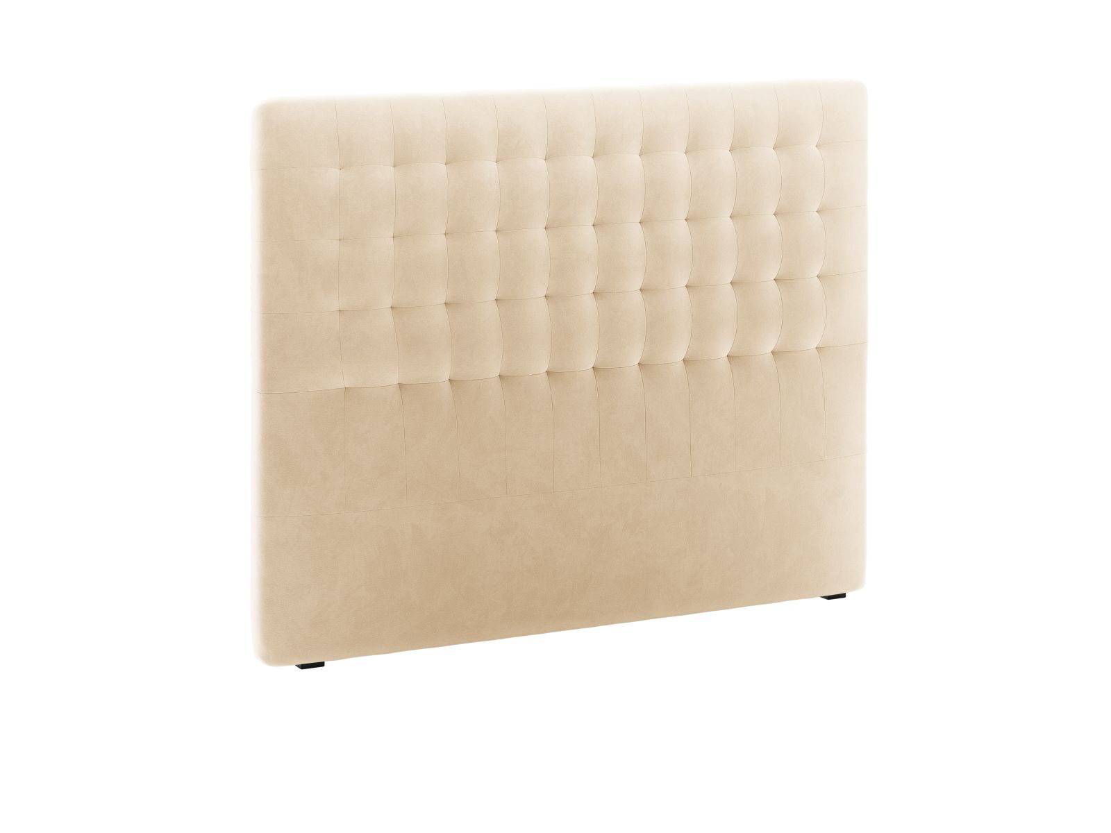 Stilvolles Kopfteil Nova in zartem Nude, 160 cm breit, perfekt für ein elegantes Schlafzimmerambiente von Micadoni.