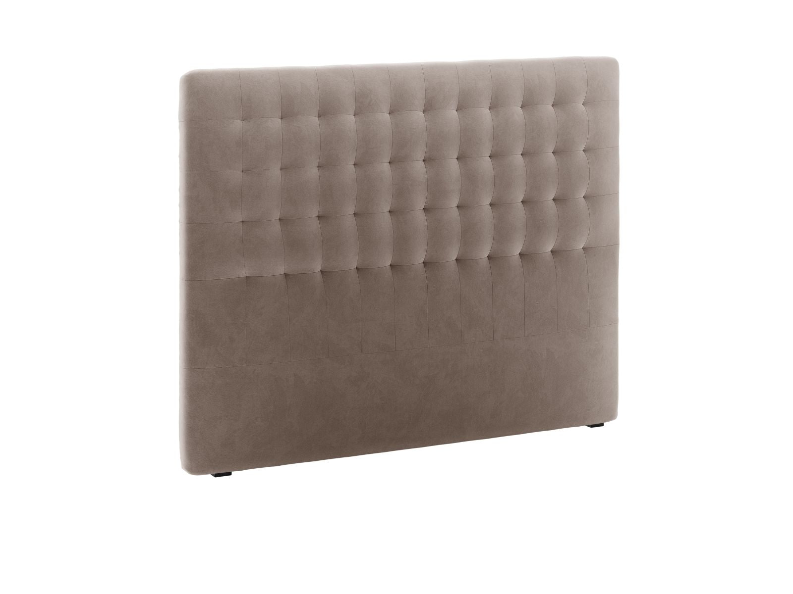 Stilvolles Kopfteil Nova in Warm Grey, 160 cm, perfekt für moderne Schlafzimmer. Hochwertige Materialien und elegantes Design von Micadoni.