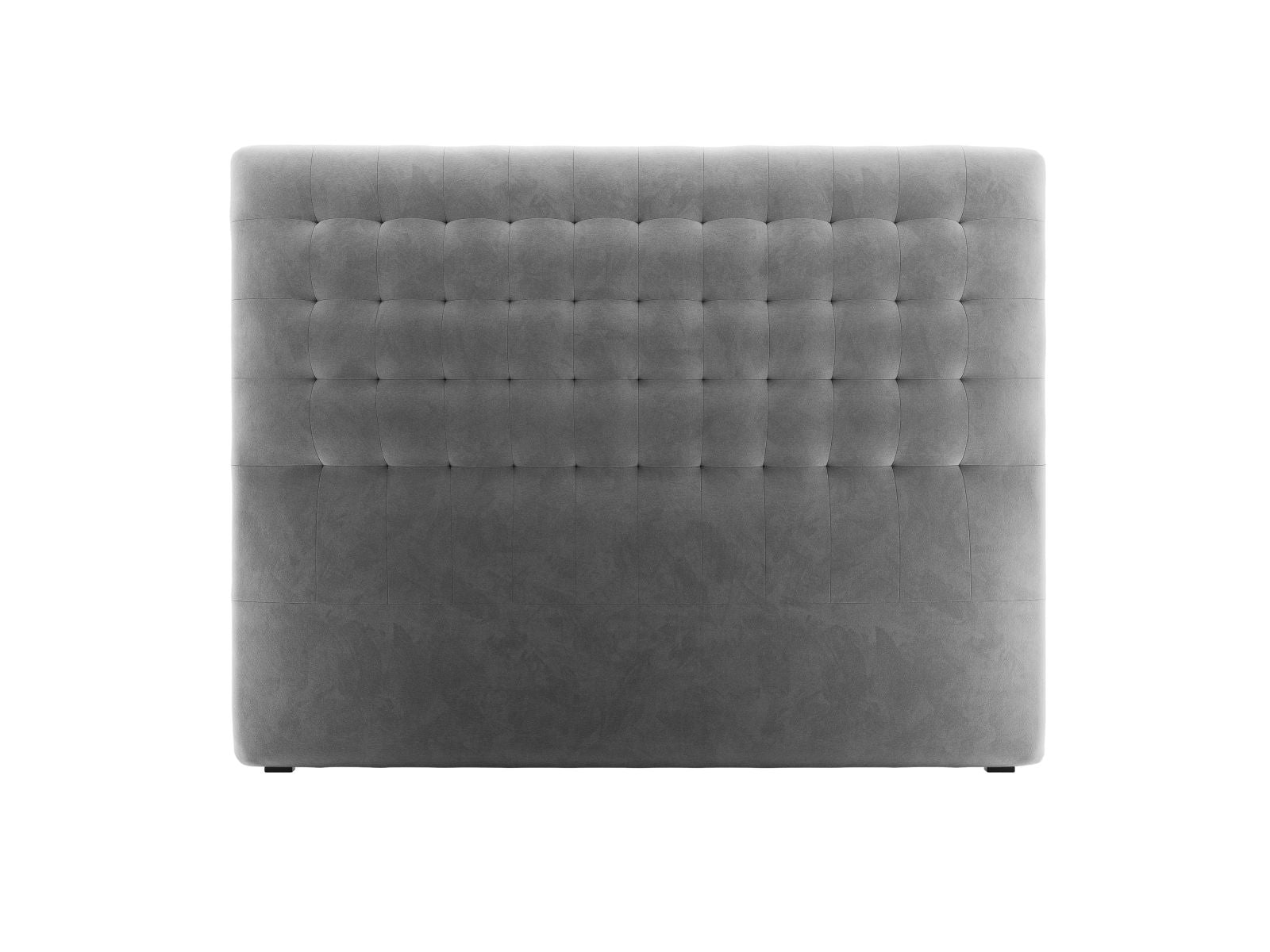 Elegantes Kopfteil Nova in stilvollem Grau, 160 cm breit, ideal für ein modernes Schlafzimmer. Hochwertige Verarbeitung von Micadoni.