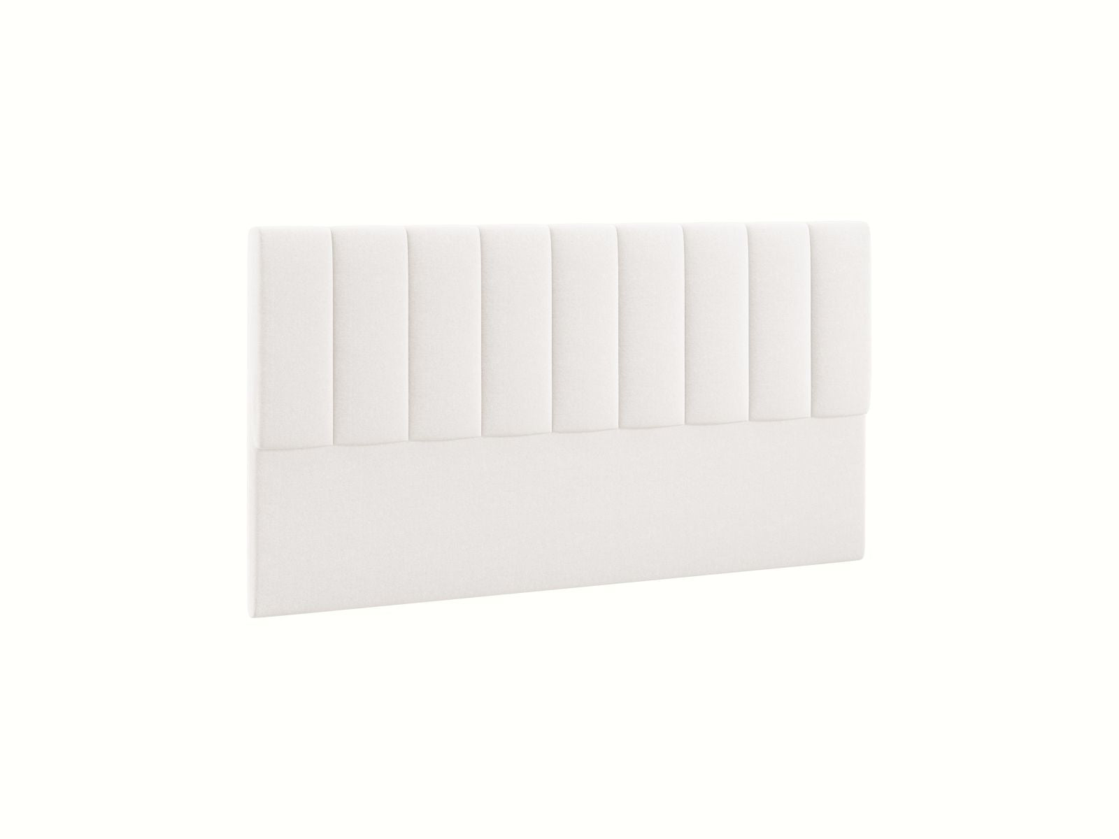 Elegantes Kopfteil Marl in sanftem Light Beige, ideal für stilvolle Schlafzimmergestaltung. Hochwertige Verarbeitung von Micadoni.