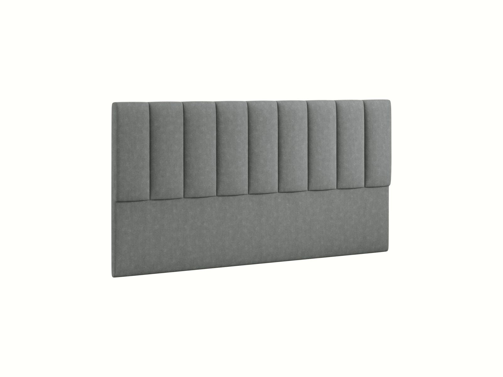 Elegantes Kopfteil Marl in 180 cm Breite, stilvolles Design in Grau, ideal für moderne Schlafzimmer, erhältlich bei KAQTU Design AG.