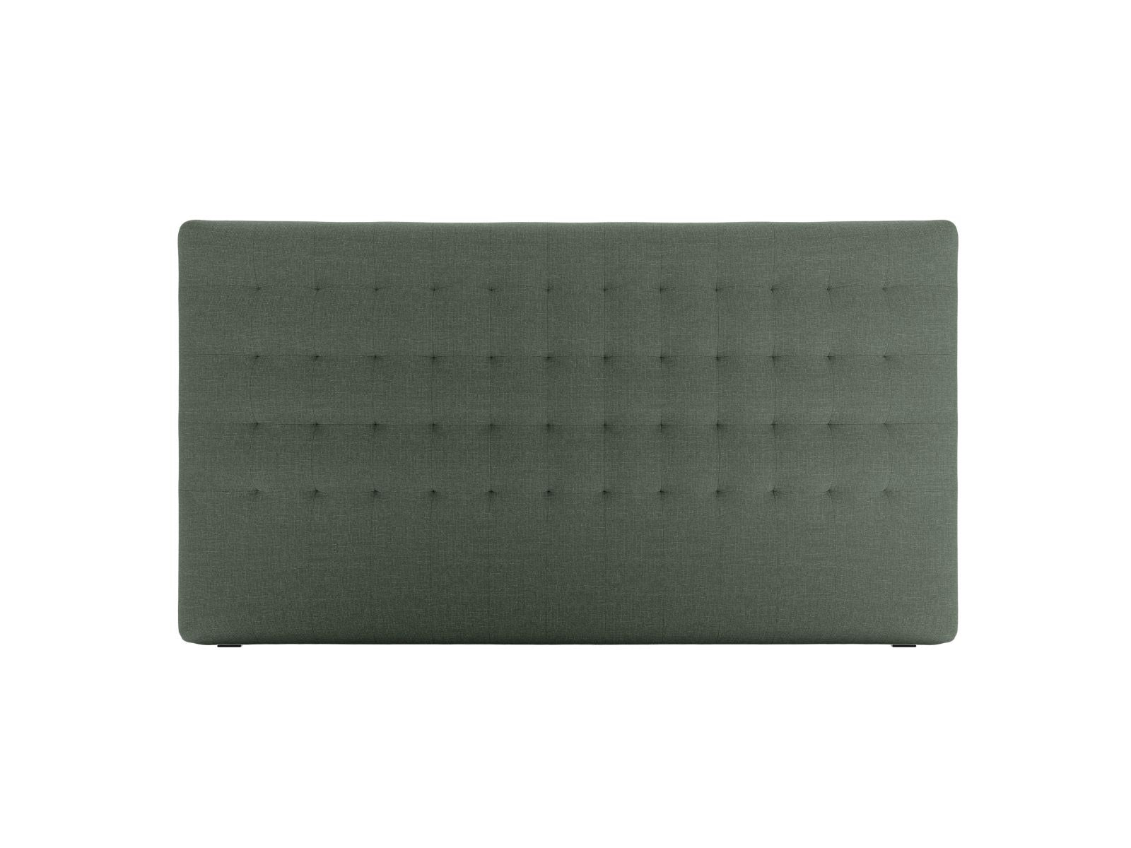 Elegantes Kopfteil Nova 180cm in modernem Moss Green, ideal für ein stilvolles und einladendes Schlafzimmerdesign.