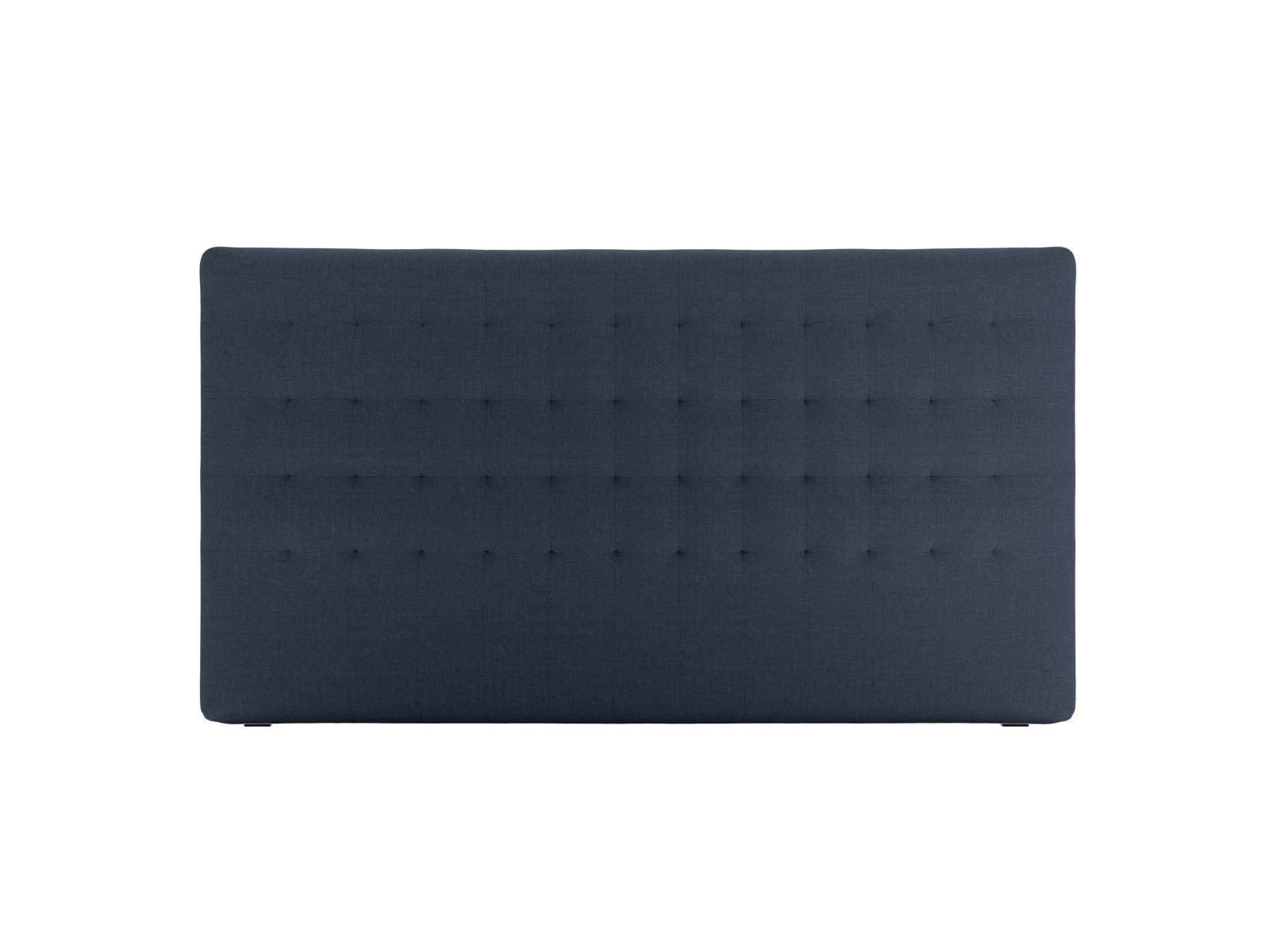 Elegantes Kopfteil Nova 180cm in tiefem Navy Blue, ideal für zeitgemäße Schlafzimmergestaltung und stilvolle Akzente. Jetzt bei KAQTU erhältlich.