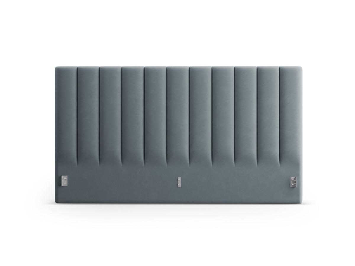 Kopfteil Allison 190cm in Light Blue-Bluvel präsentiert im Onlineshop von KAQTU Design AG. Kopfteile ist von Micadoni