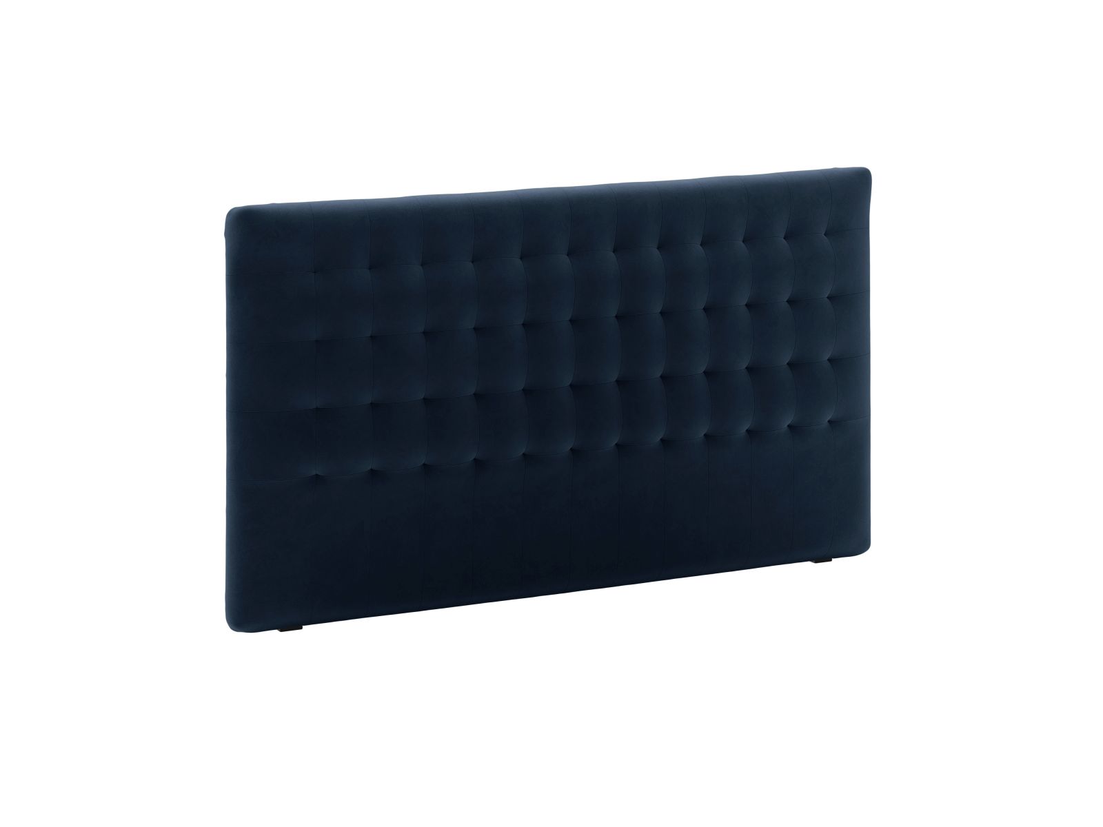 Stilvolles Kopfteil Nova in tiefem Blau, 180 cm breit, perfekt für moderne Schlafzimmer. Hochwertige Materialien von Micadoni.