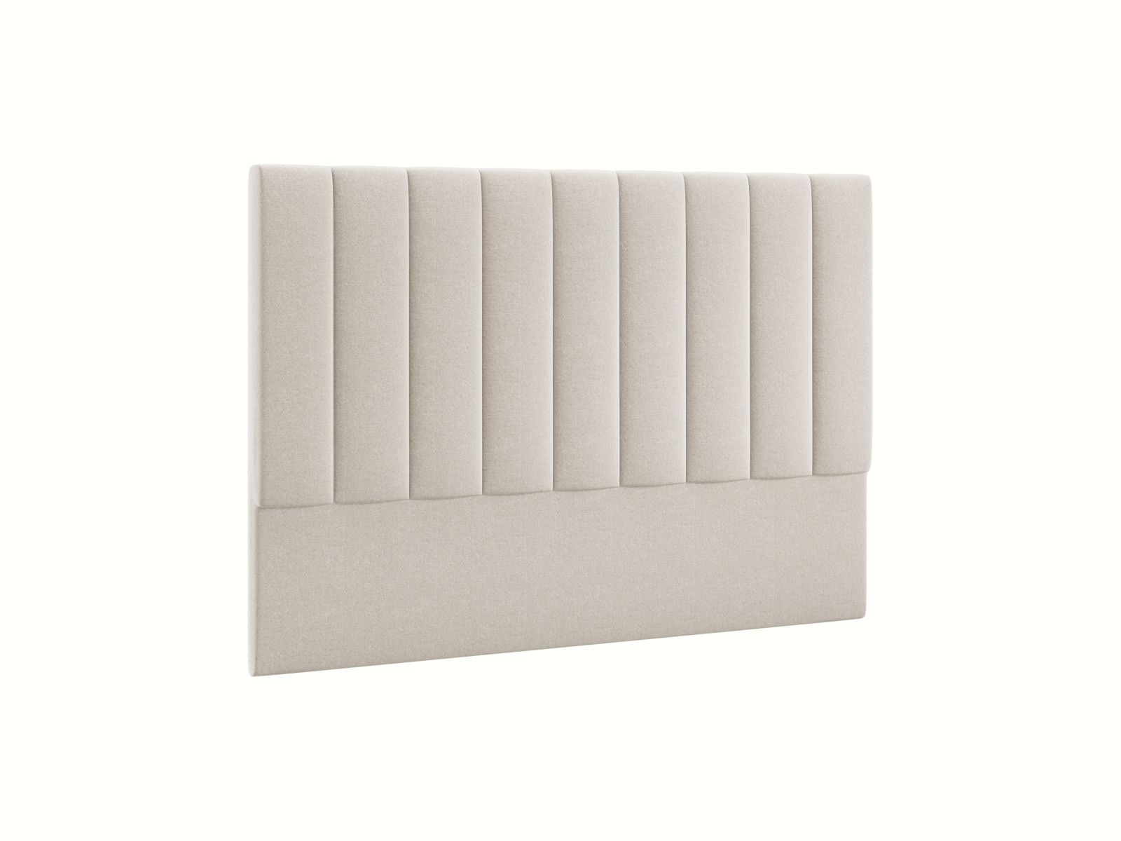 Stilvolles Kopfteil Marl in sanftem Dunkelbeige, 180 cm, perfekt für zeitgemäße Schlafzimmergestaltung und harmonische Akzente.