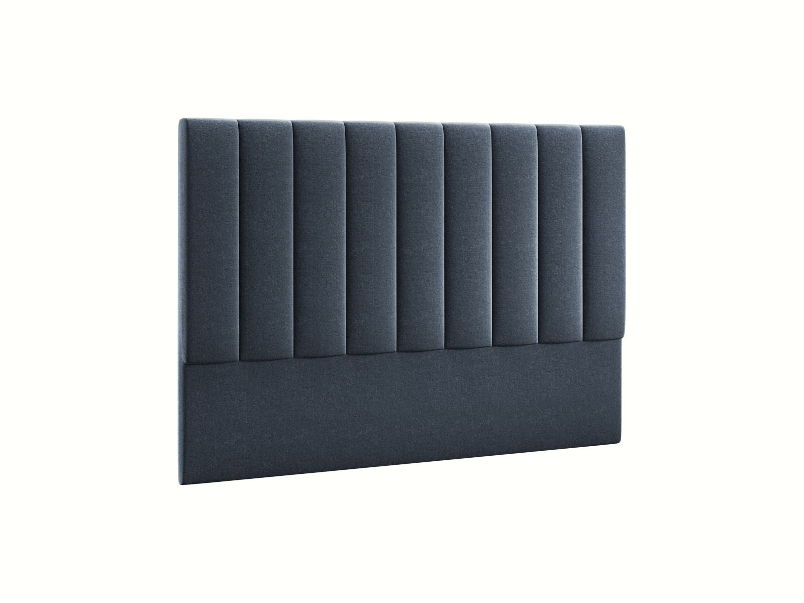 Stilvolles Kopfteil Marl in tiefem Navy Blue, 180 cm breit, perfekt für moderne Schlafzimmer. Hochwertige Materialien von Micadoni.