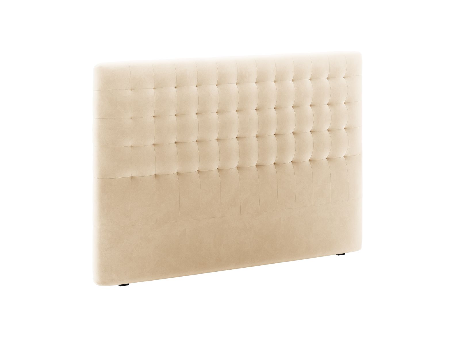 Elegantes Kopfteil Nova 180cm in sanftem Nude-Ton, ideal für stilvolle Schlafzimmergestaltung, erhältlich bei KAQTU Design AG.