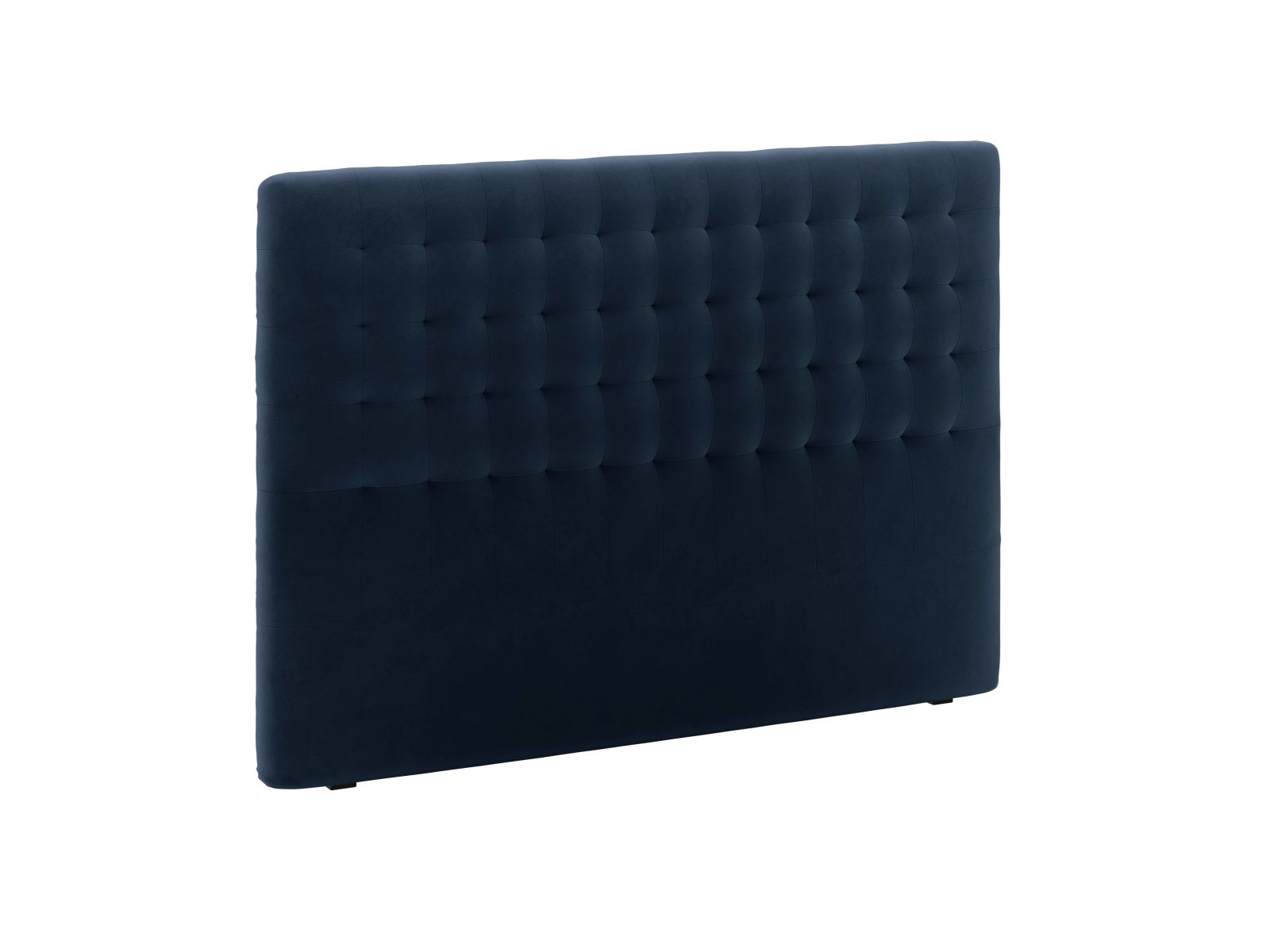 Elegantes Kopfteil Nova in Dunkelblau, 180 cm breit, ideal für stilvolle Schlafzimmergestaltung. Hochwertige Verarbeitung von Micadoni.