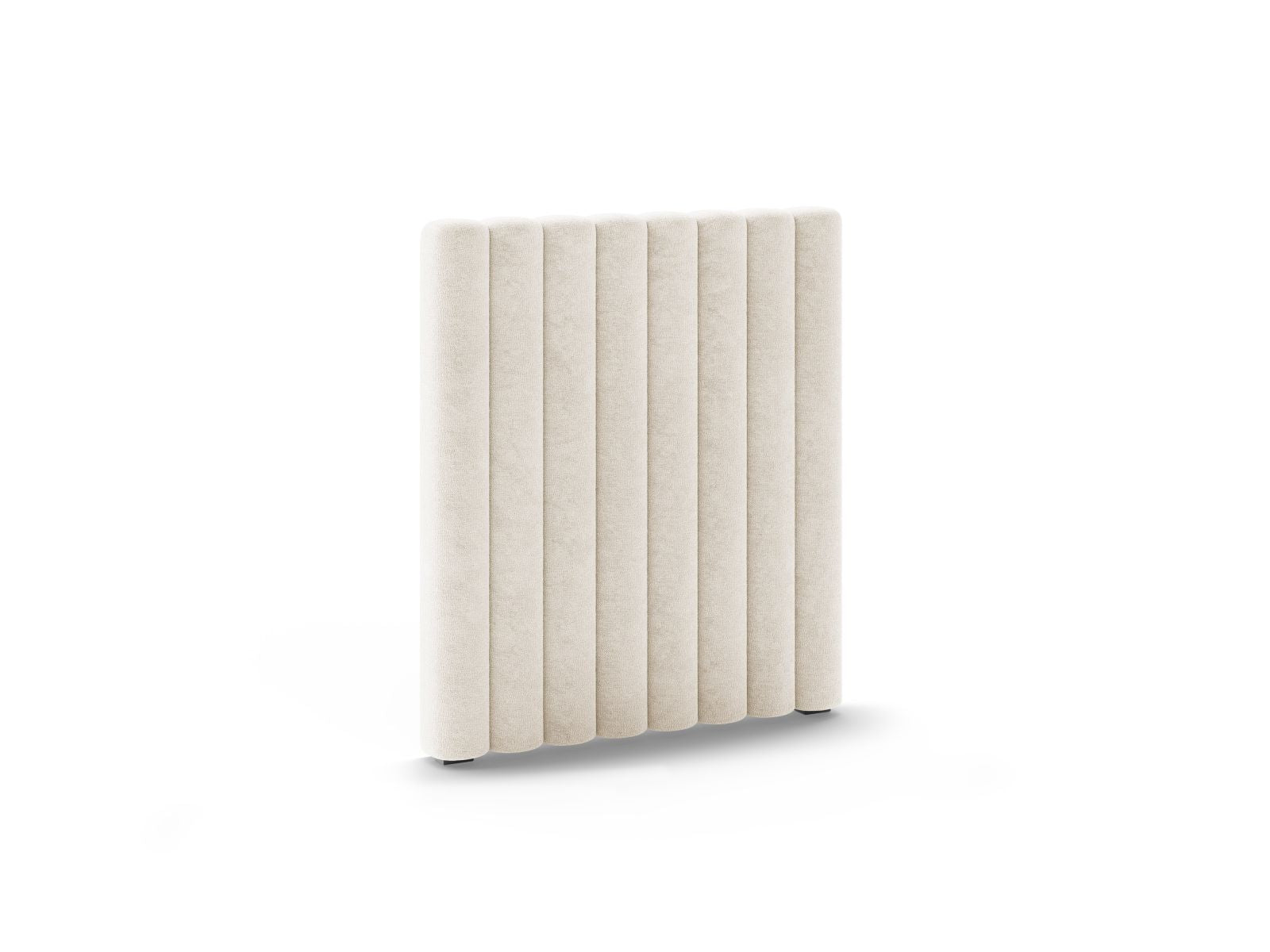 Elegantes Kopfteil Mistero in sanftem Light Beige, ideal für stilvolle Schlafzimmergestaltung. Hochwertige Verarbeitung von Micadoni.
