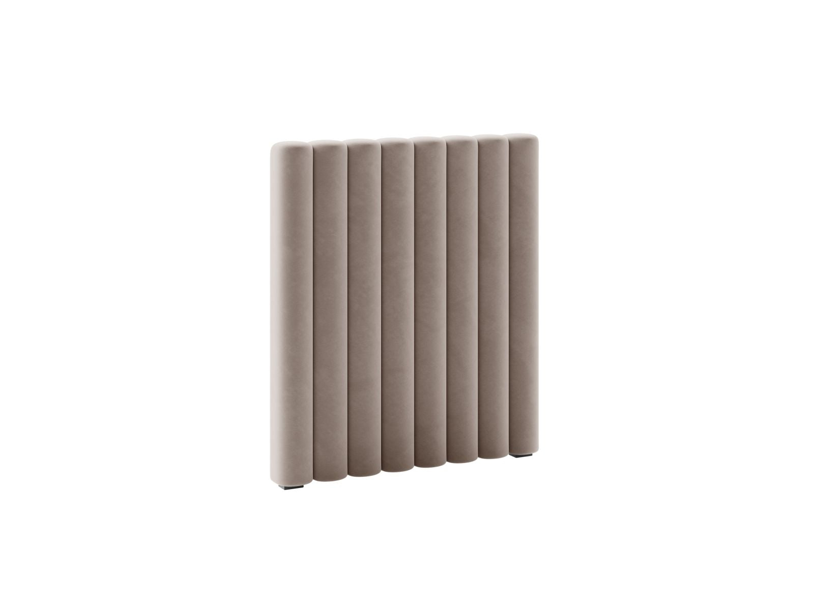 Elegantes Kopfteil Mistero in warmem Grau, 80 cm breit, ideal für stilvolle Schlafzimmergestaltung. Hochwertige Verarbeitung von Micadoni.